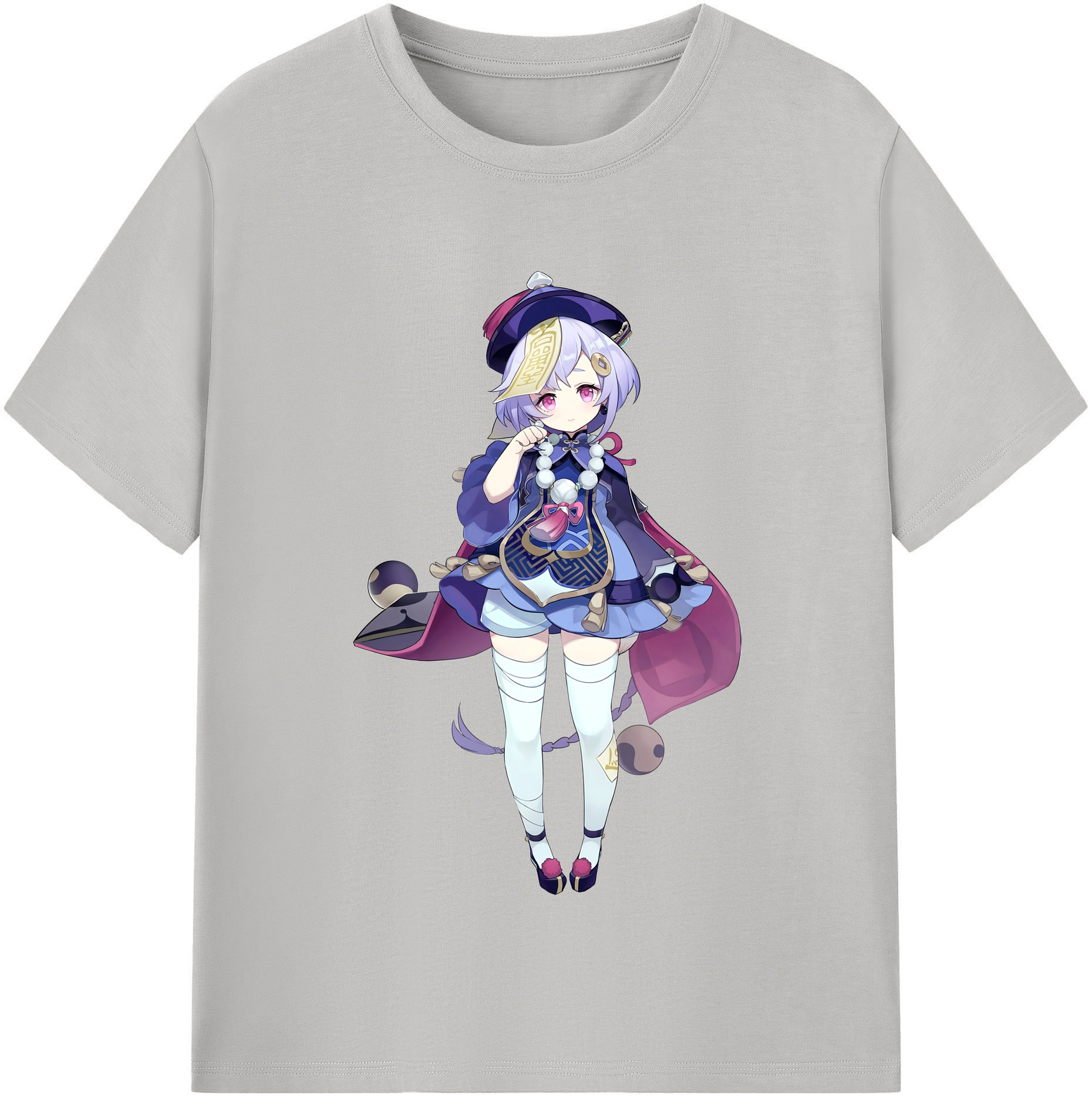 げんし神 七七 なな  genshin Nana 綿100％半袖Tシャツ（フロントプリント）