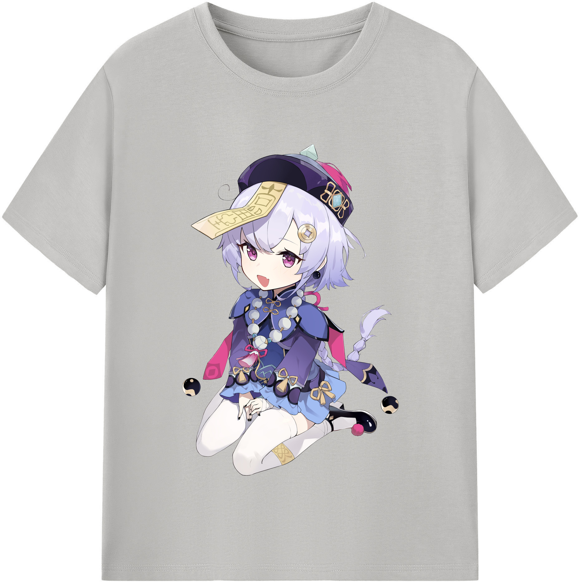 げんし神 七七 なな  genshin Nana 綿100％半袖Tシャツ（フロントプリント）