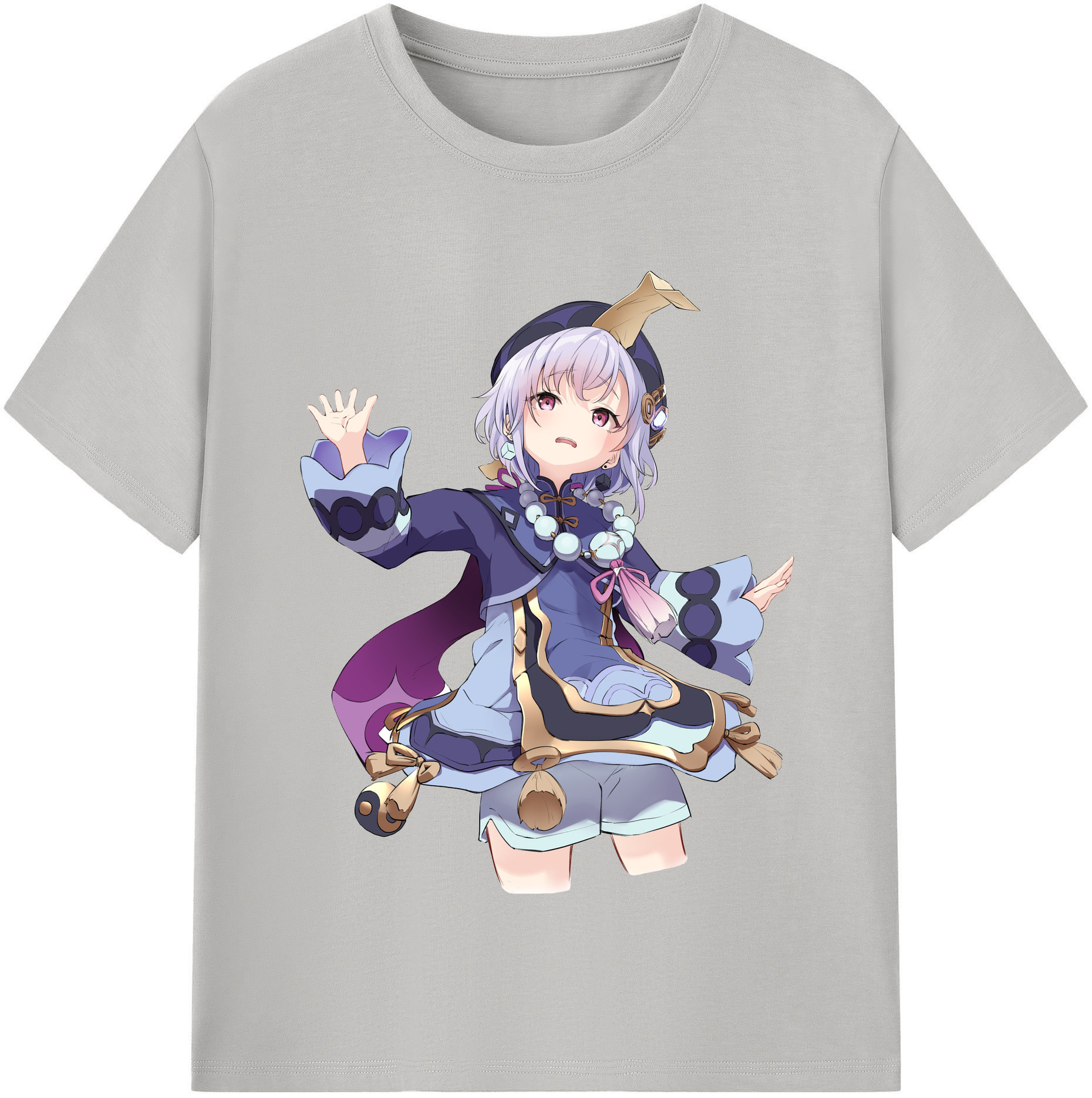 げんし神 七七 なな  genshin Nana 綿100％半袖Tシャツ（フロントプリント）