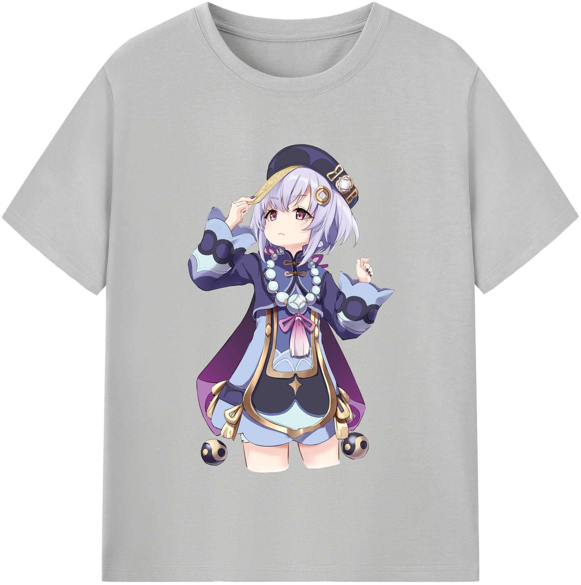 げんし神 七七 なな  genshin Nana 綿100％半袖Tシャツ（フロントプリント）