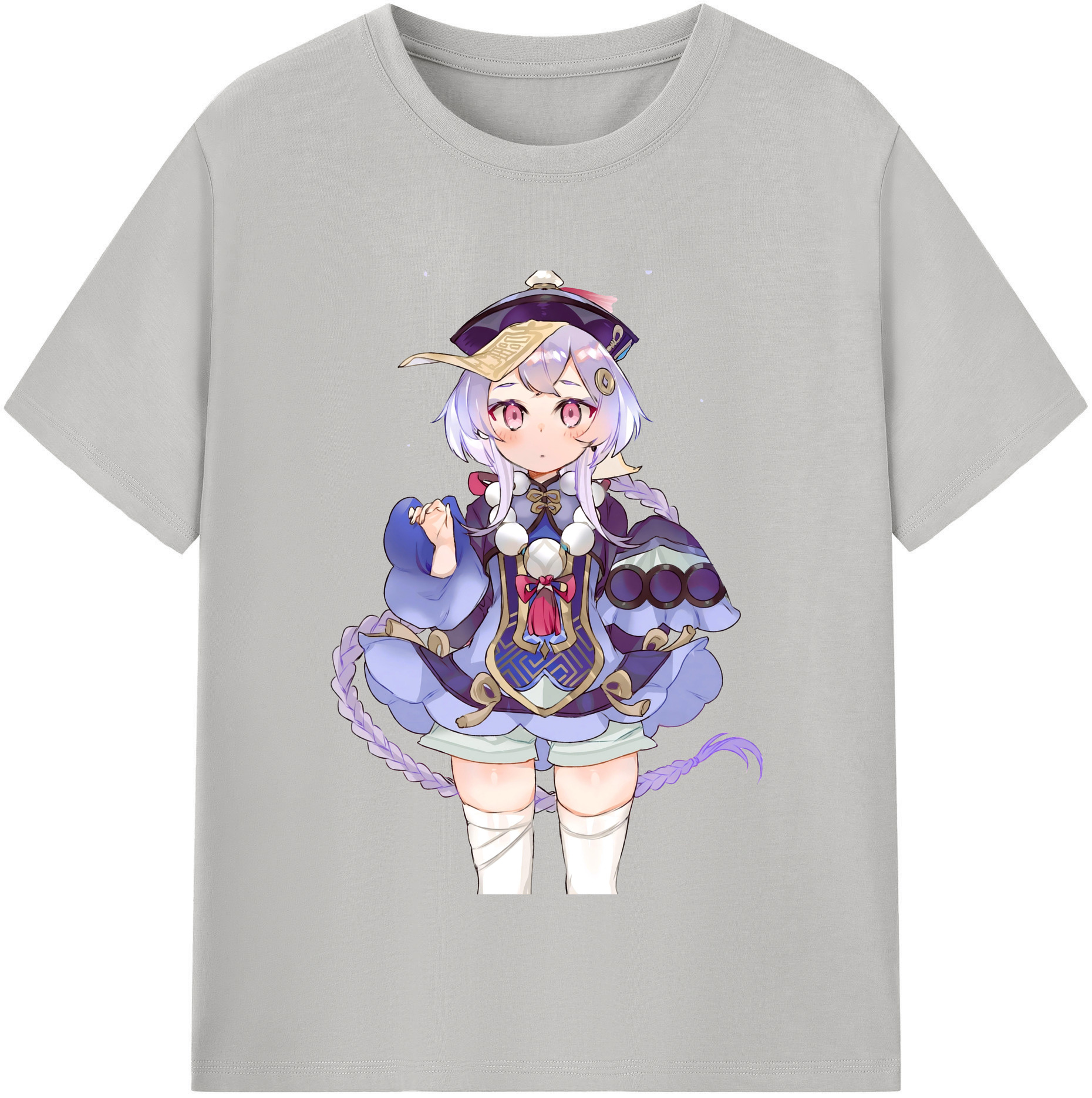 げんし神 七七 なな  genshin Nana 綿100％半袖Tシャツ（フロントプリント）