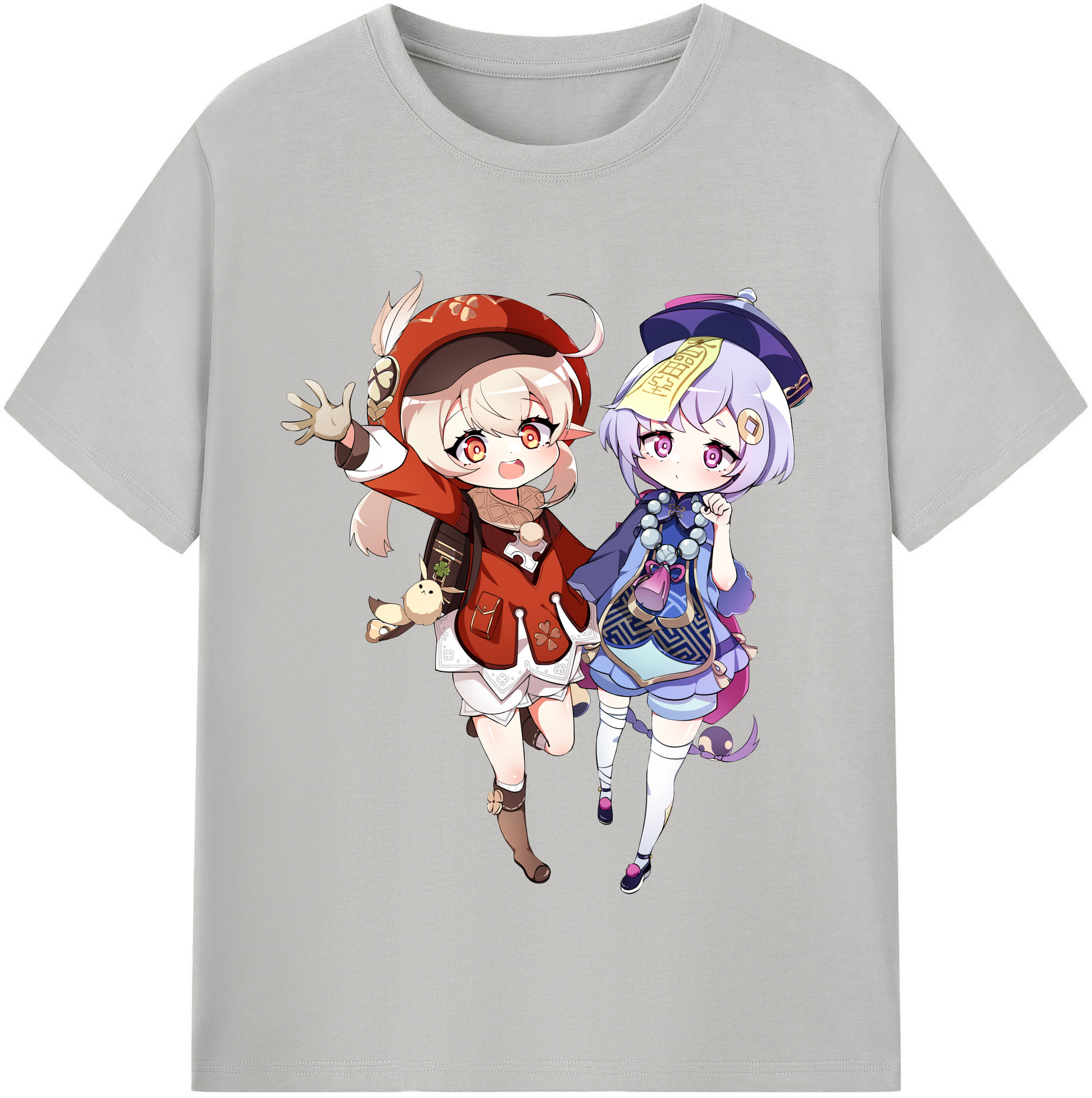 げんし神 七七 なな  genshin Nana 綿100％半袖Tシャツ（フロントプリント）