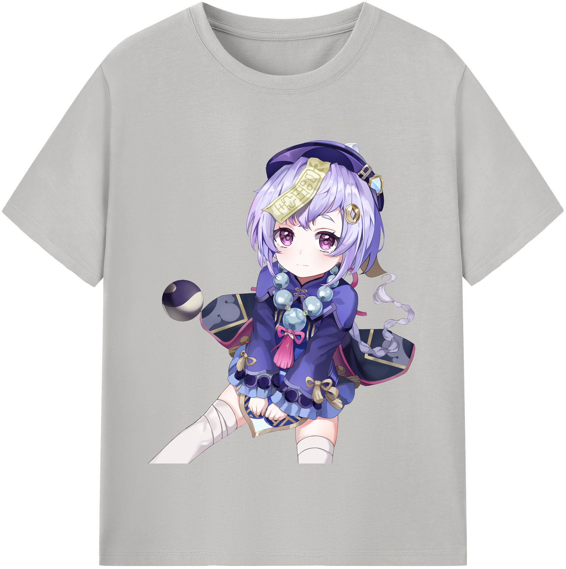 げんし神 七七 なな  genshin Nana 綿100％半袖Tシャツ（フロントプリント）