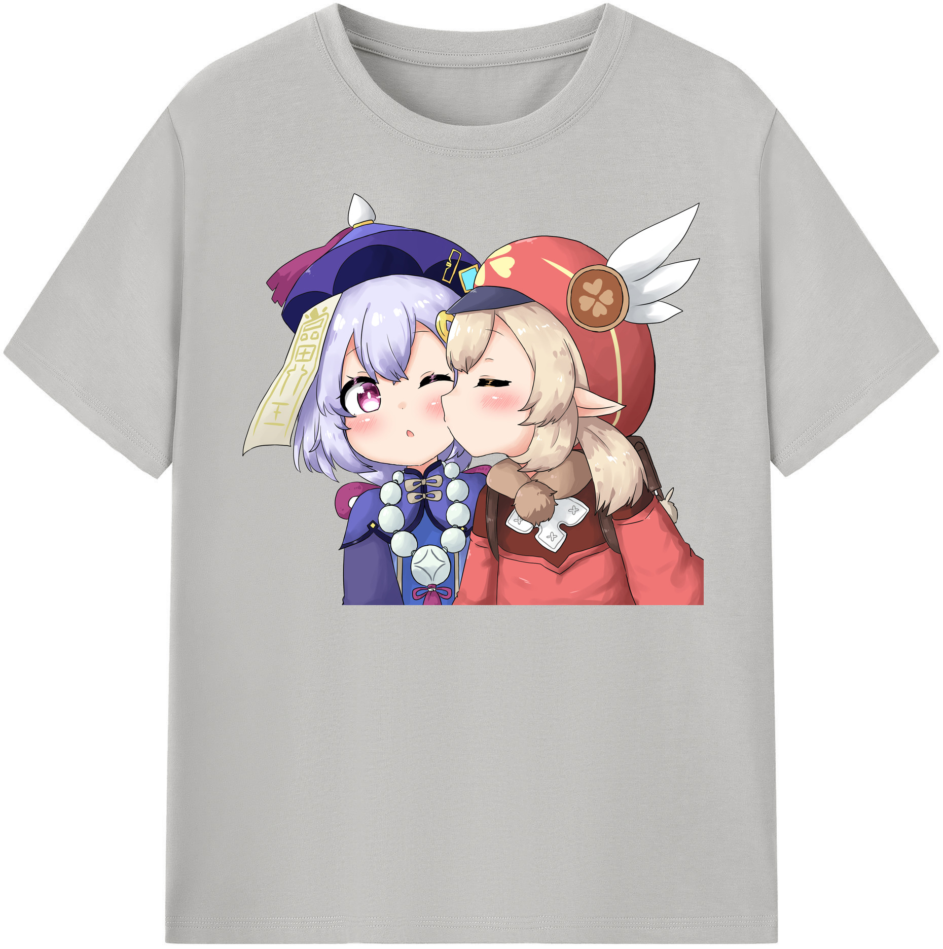 げんし神 七七 なな  genshin Nana 綿100％半袖Tシャツ（フロントプリント）