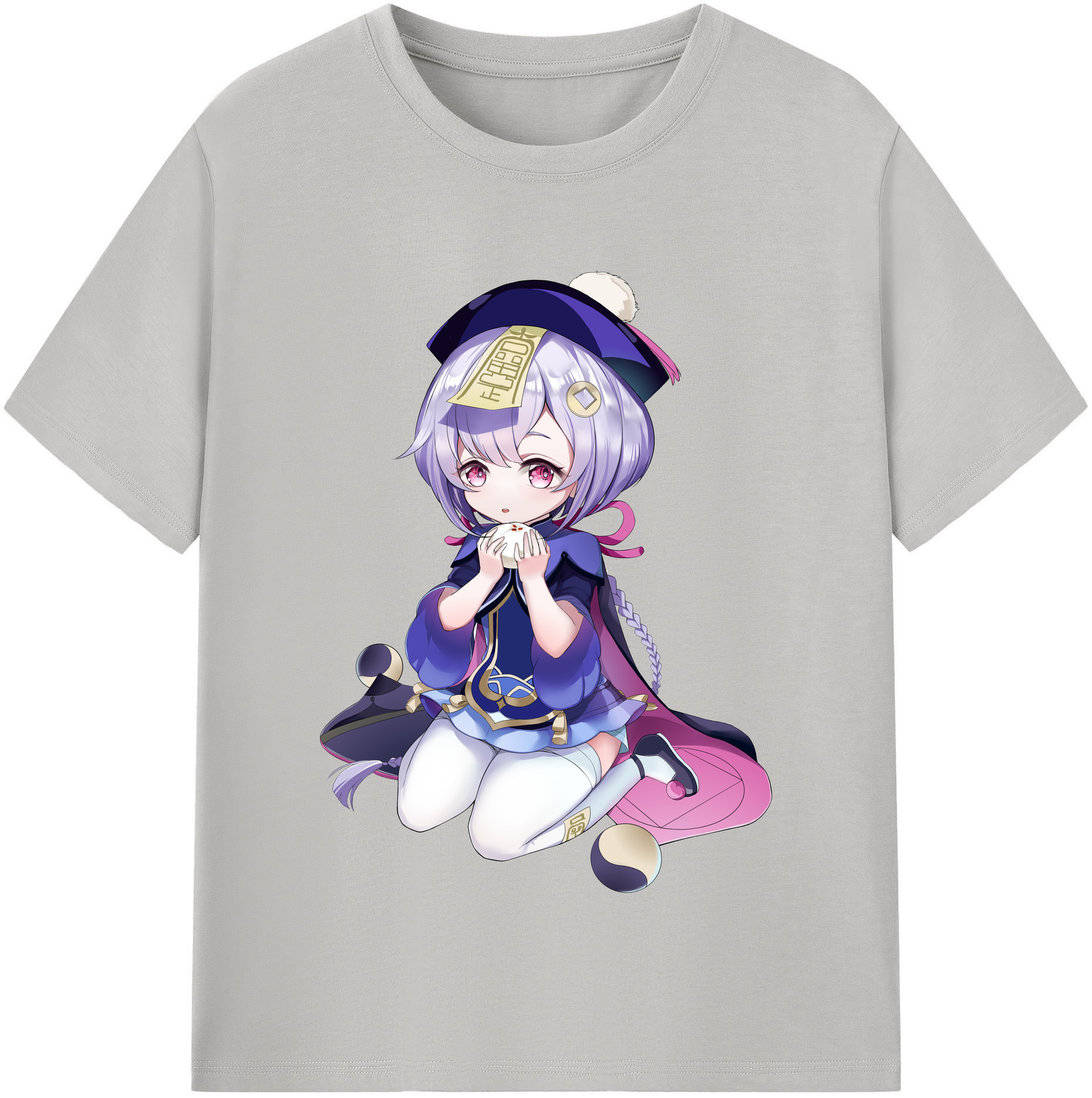 げんし神 七七 なな  genshin Nana 綿100％半袖Tシャツ（フロントプリント）