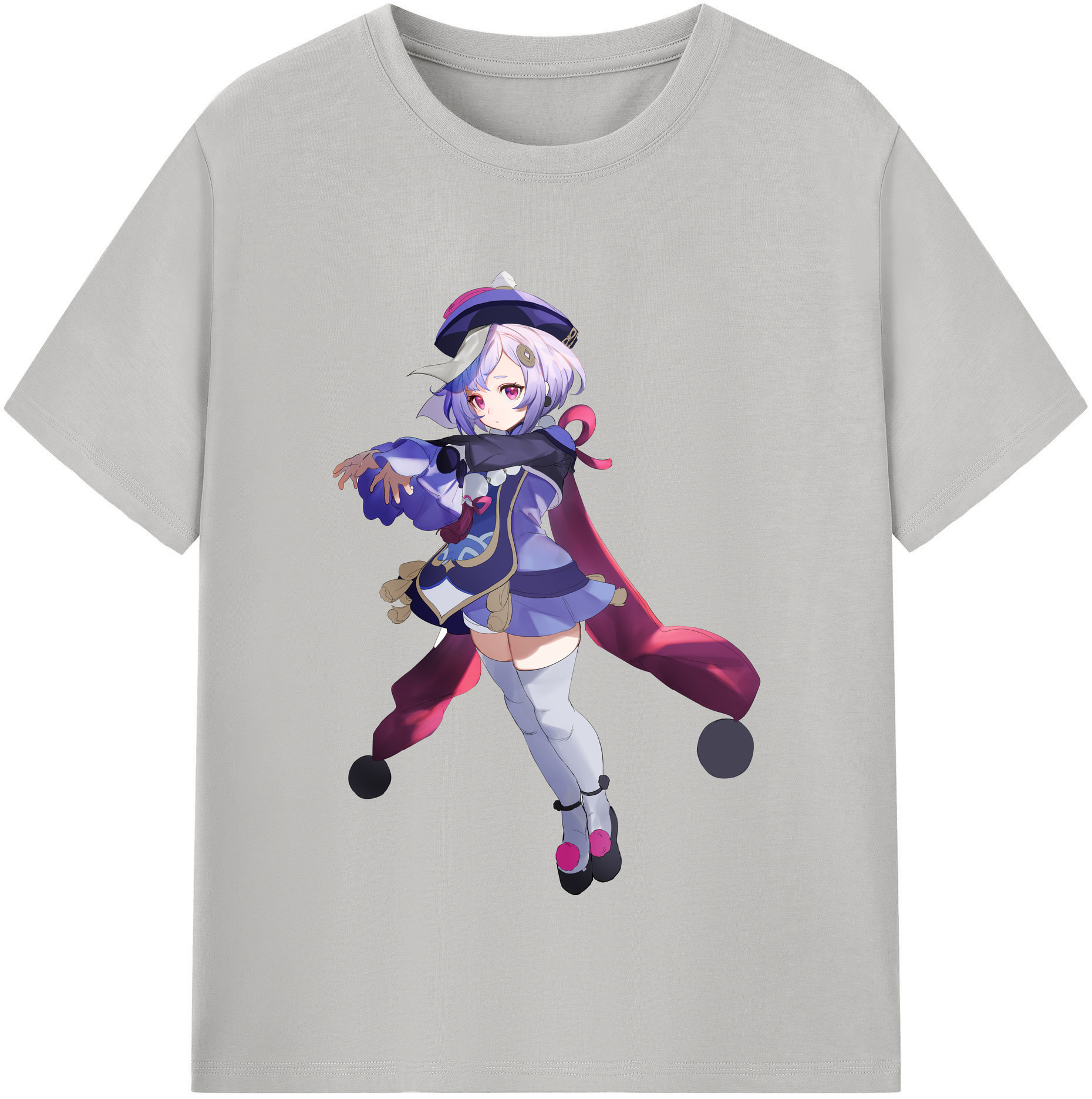 げんし神 七七 なな  genshin Nana 綿100％半袖Tシャツ（フロントプリント）