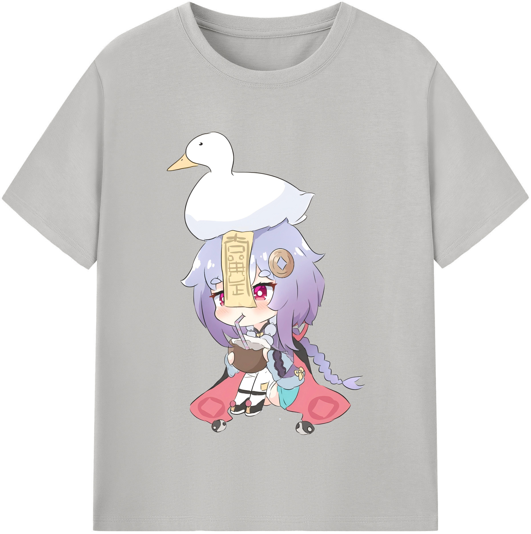 げんし神 七七 なな  genshin Nana 綿100％半袖Tシャツ（フロントプリント）
