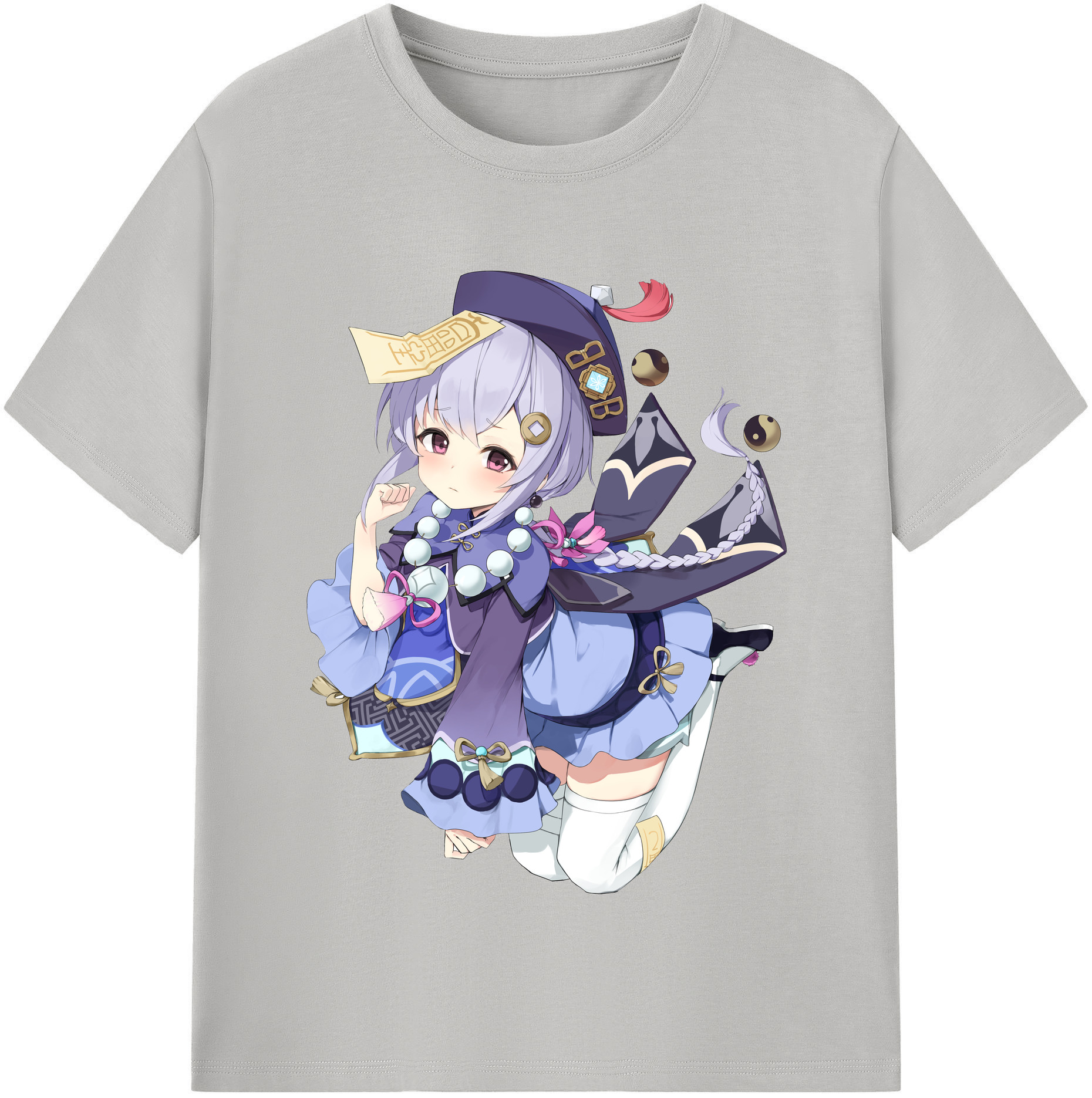 げんし神 七七 なな  genshin Nana 綿100％半袖Tシャツ（フロントプリント）