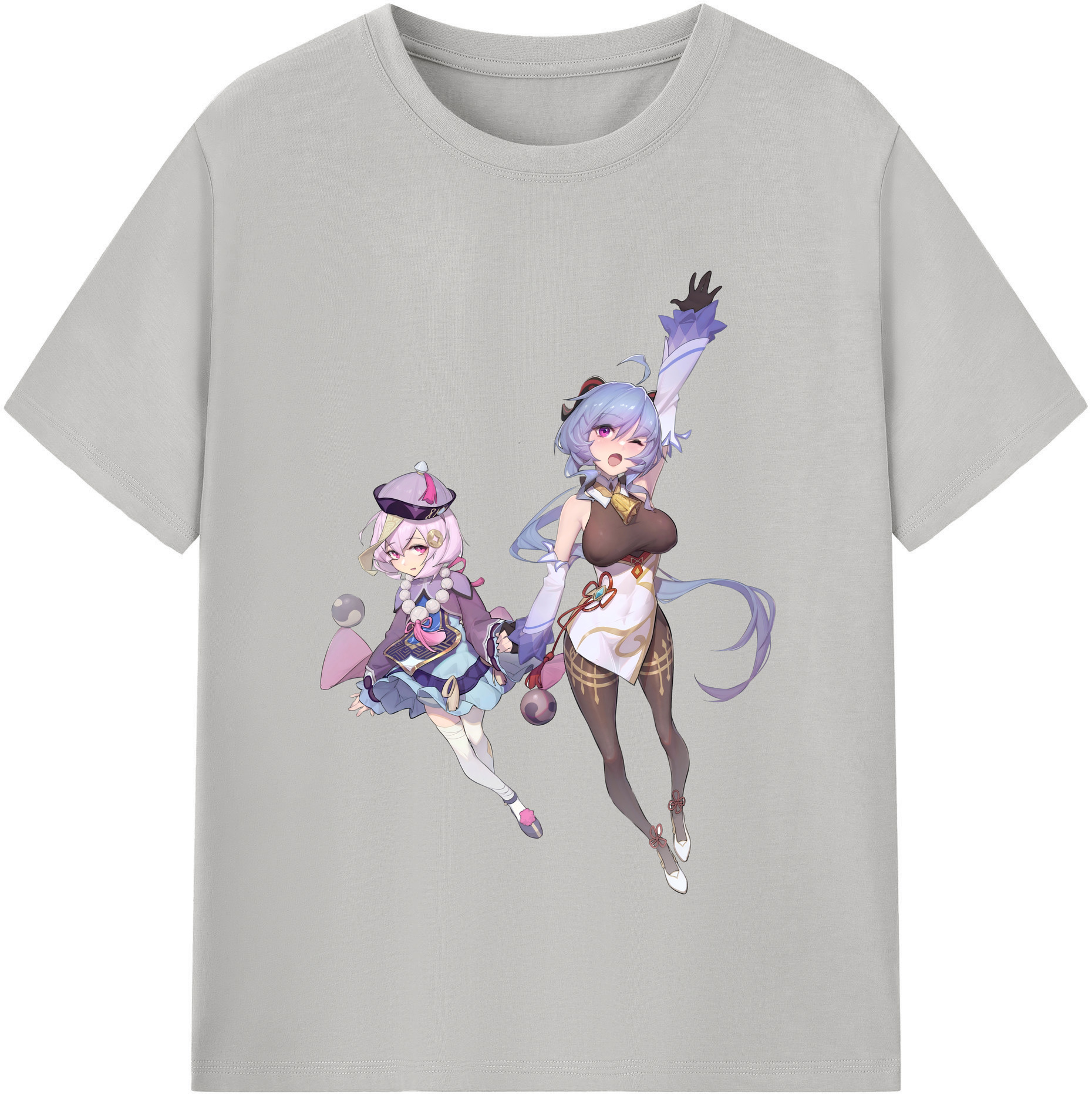 げんし神 七七 なな  genshin Nana 綿100％半袖Tシャツ（フロントプリント）