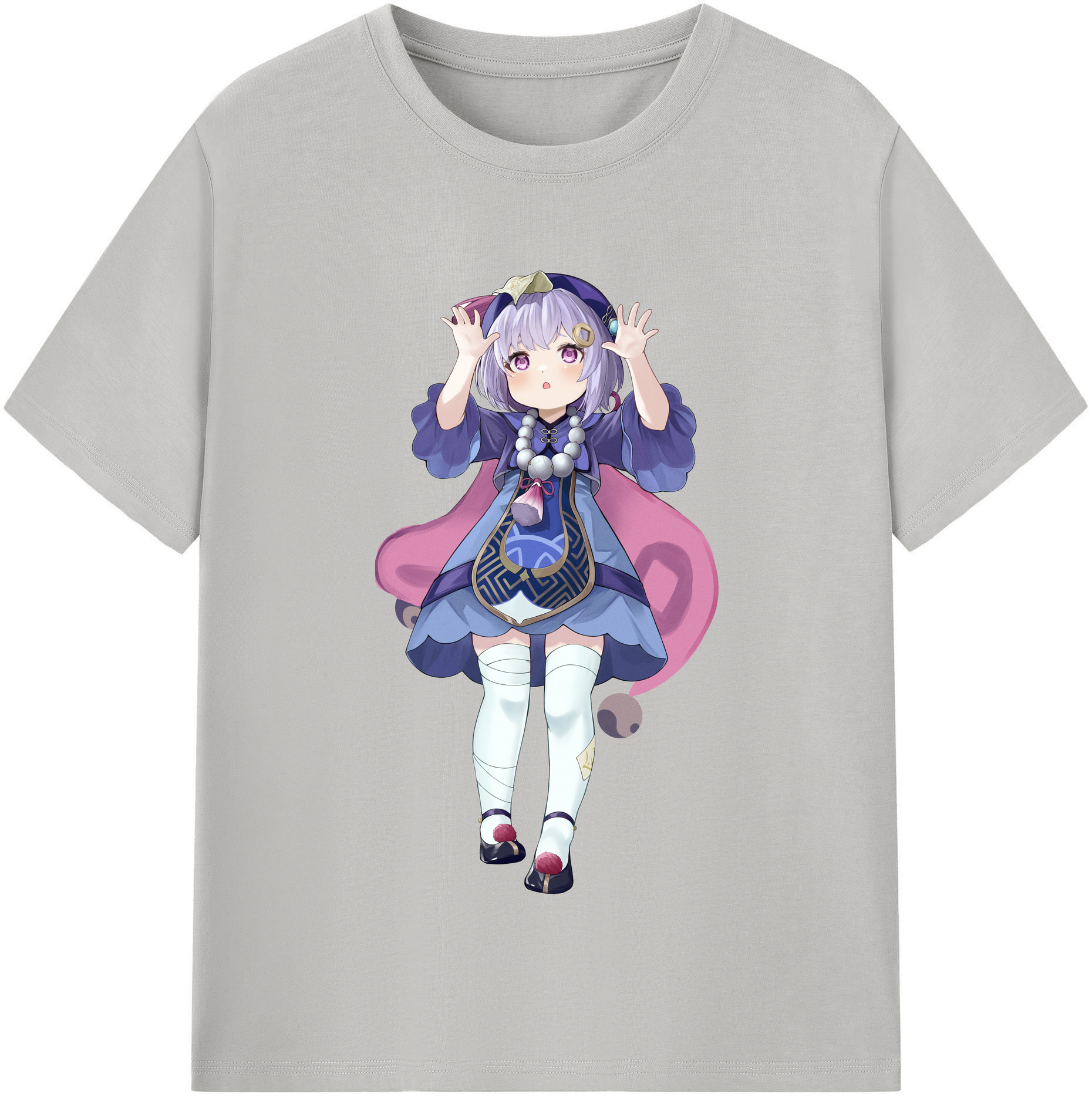 げんし神 七七 なな  genshin Nana 綿100％半袖Tシャツ（フロントプリント）
