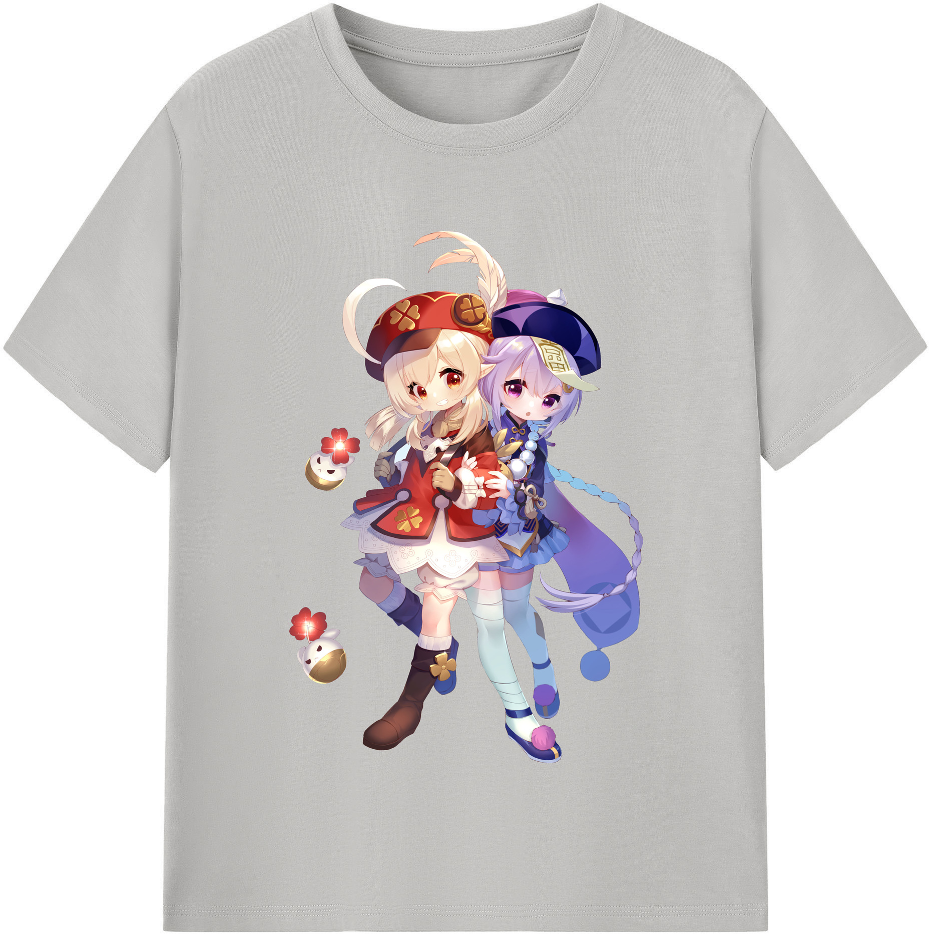 げんし神 七七 なな  genshin Nana 綿100％半袖Tシャツ（フロントプリント）