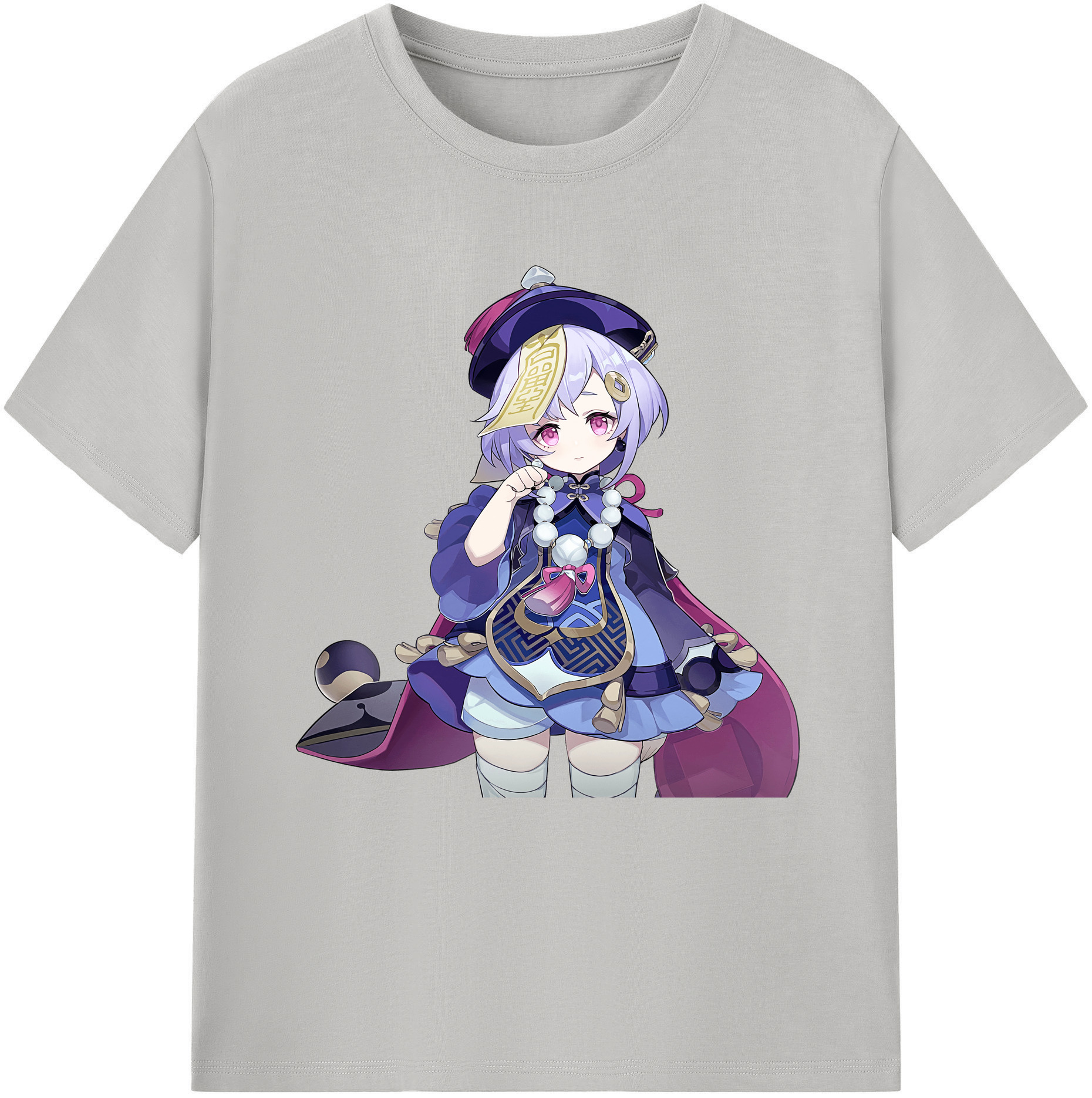 げんし神 七七 なな  genshin Nana 綿100％半袖Tシャツ（フロントプリント）