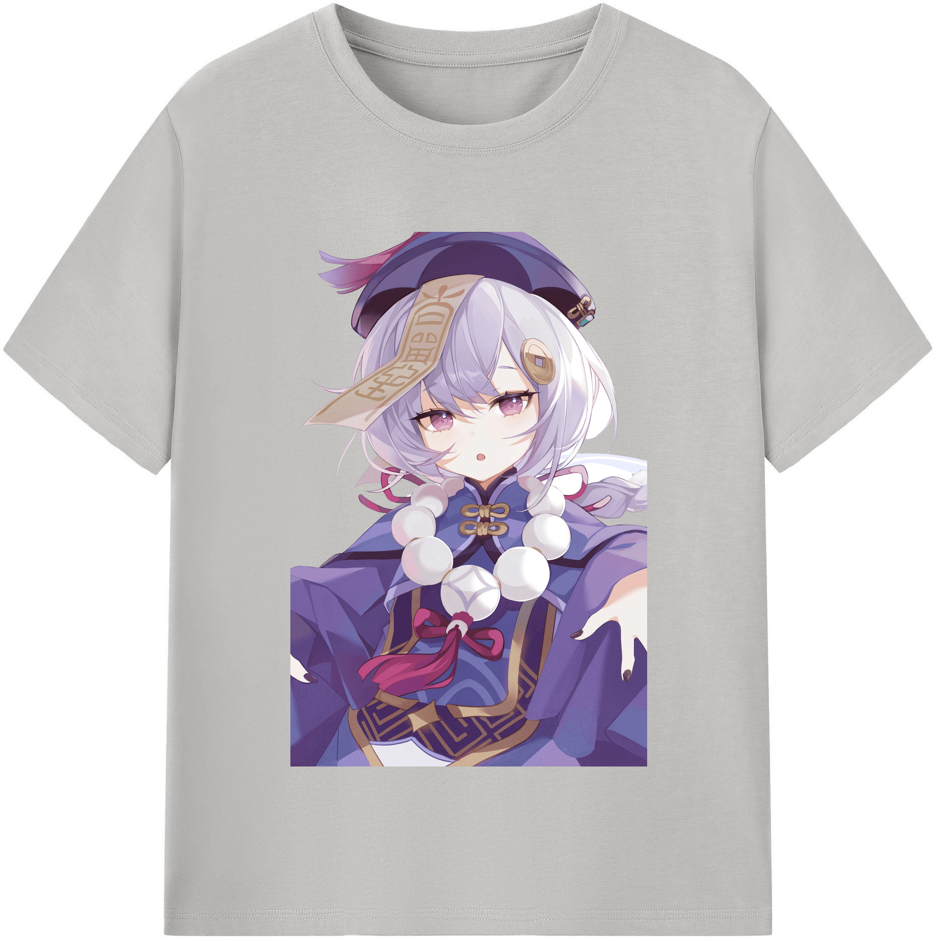 げんし神 七七 なな  genshin Nana 綿100％半袖Tシャツ（フロントプリント）