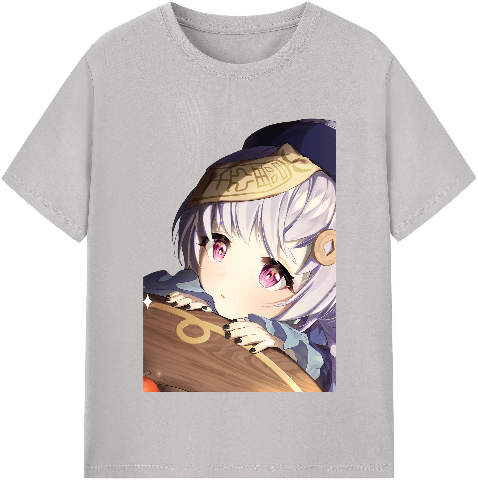 げんし神 七七 なな  genshin Nana 綿100％半袖Tシャツ（フロントプリント）