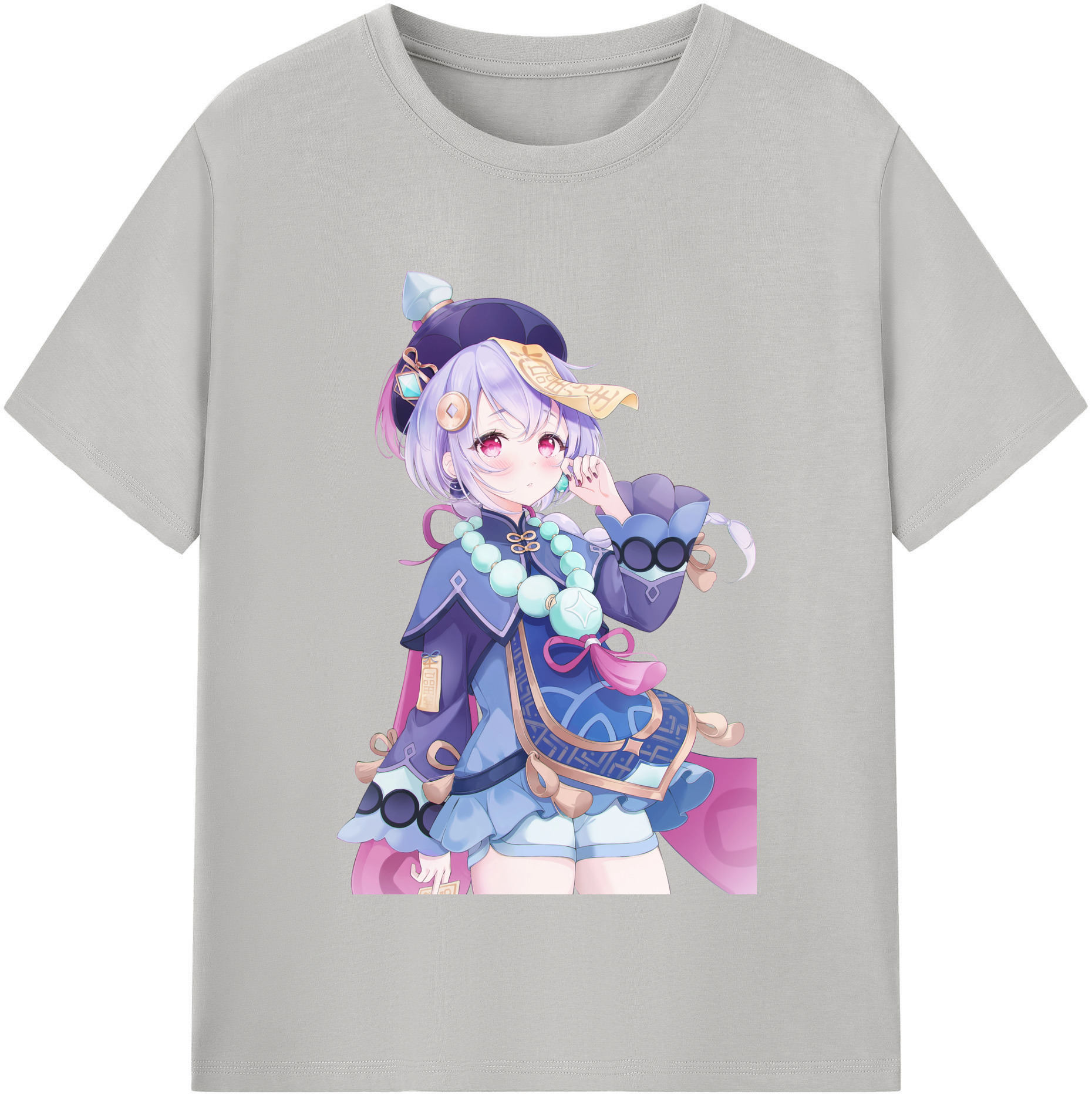 げんし神 七七 なな  genshin Nana 綿100％半袖Tシャツ（フロントプリント）