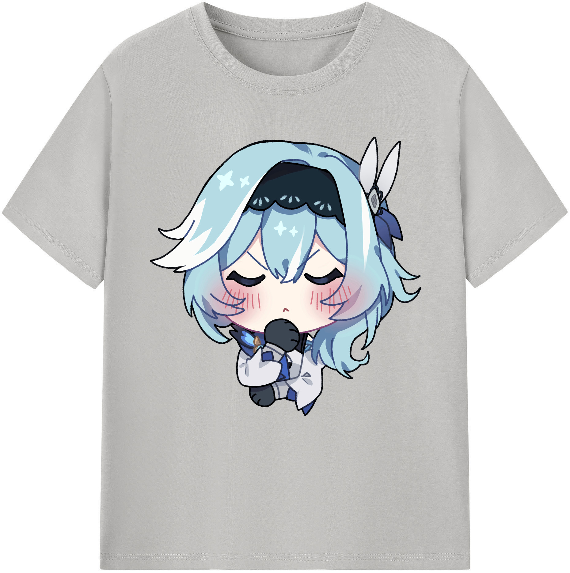 げんし神 优菈 ゆうら genshin Yūra 綿100％半袖Tシャツ（フロントプリント）
