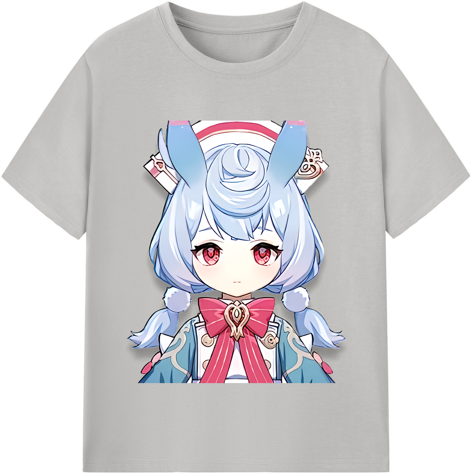 げんし神 シゲウィン genshin Shigewin 綿100％半袖Tシャツ（フロントプリント）