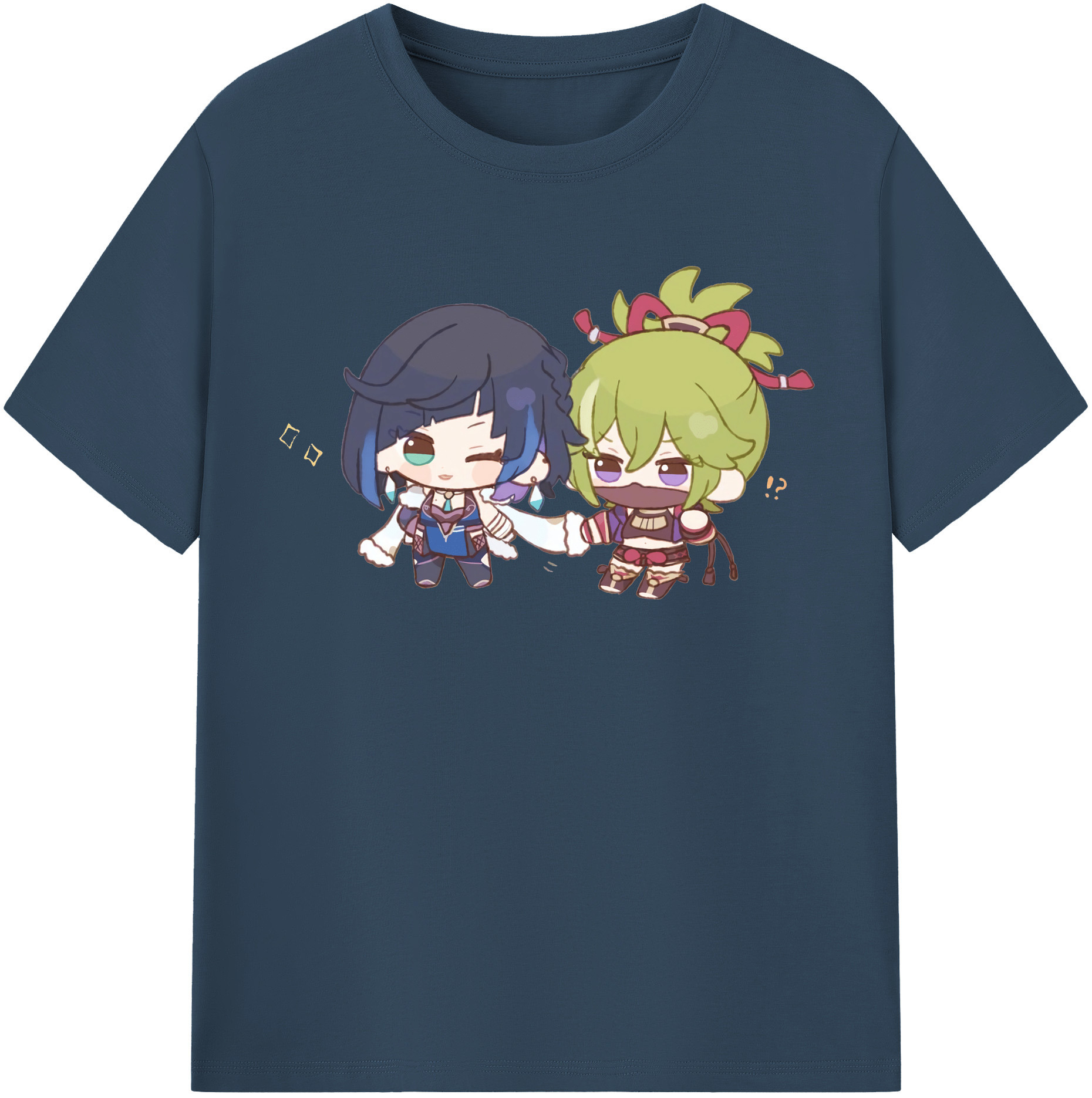 げんし神  久岐忍 くき しのぶ genshin Kuki Shinobu 綿100％半袖Tシャツ（フロントプリント）