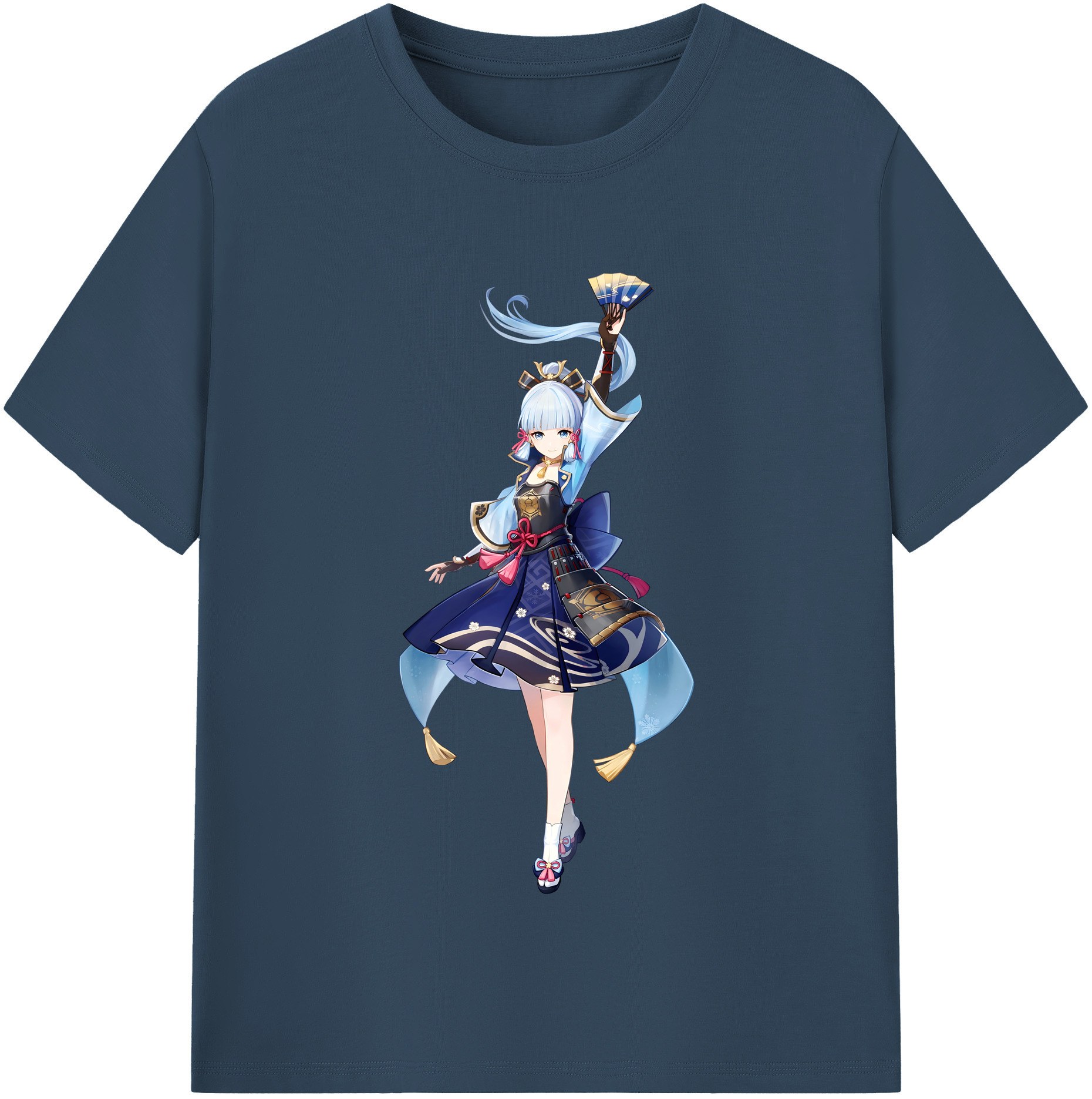 げんし神 神里綾華 神宮寺レン genshin Kamimiya Ren 綿100％半袖Tシャツ（フロントプリント）
