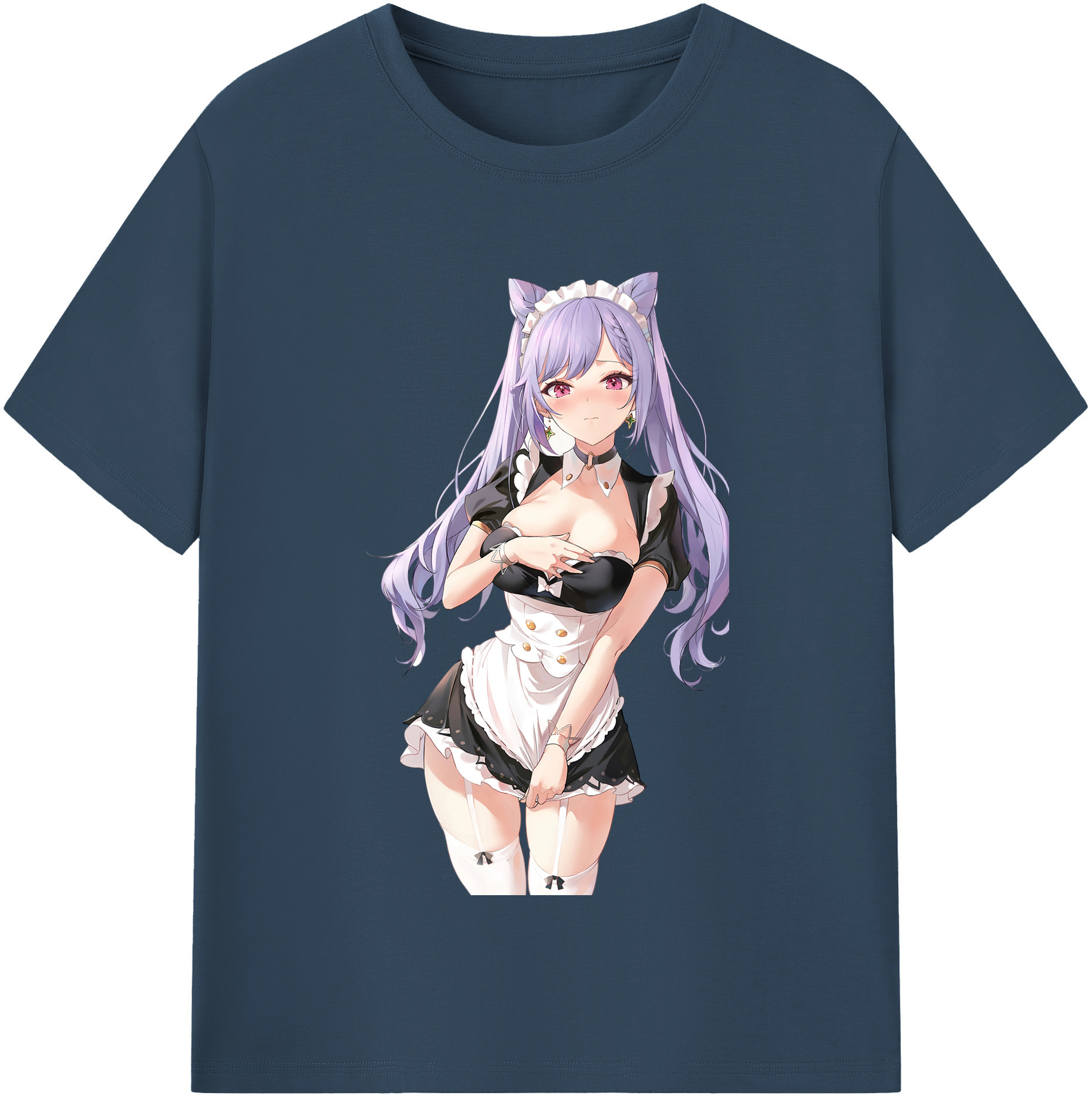げんし神 刻晴 こくせい genshin Kokusei 綿100％半袖Tシャツ（フロントプリント）