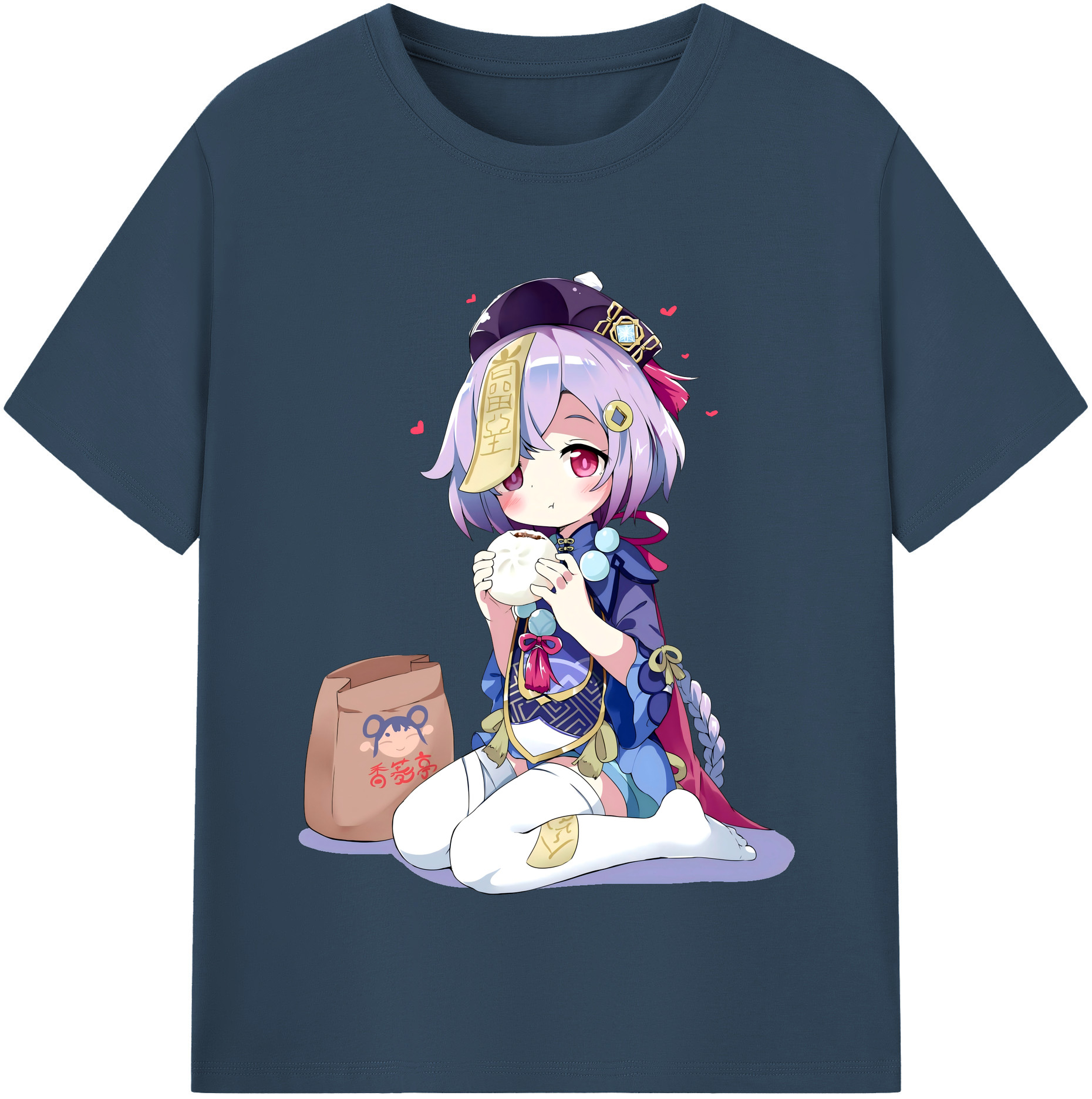 げんし神 七七 なな  genshin Nana 綿100％半袖Tシャツ（フロントプリント）