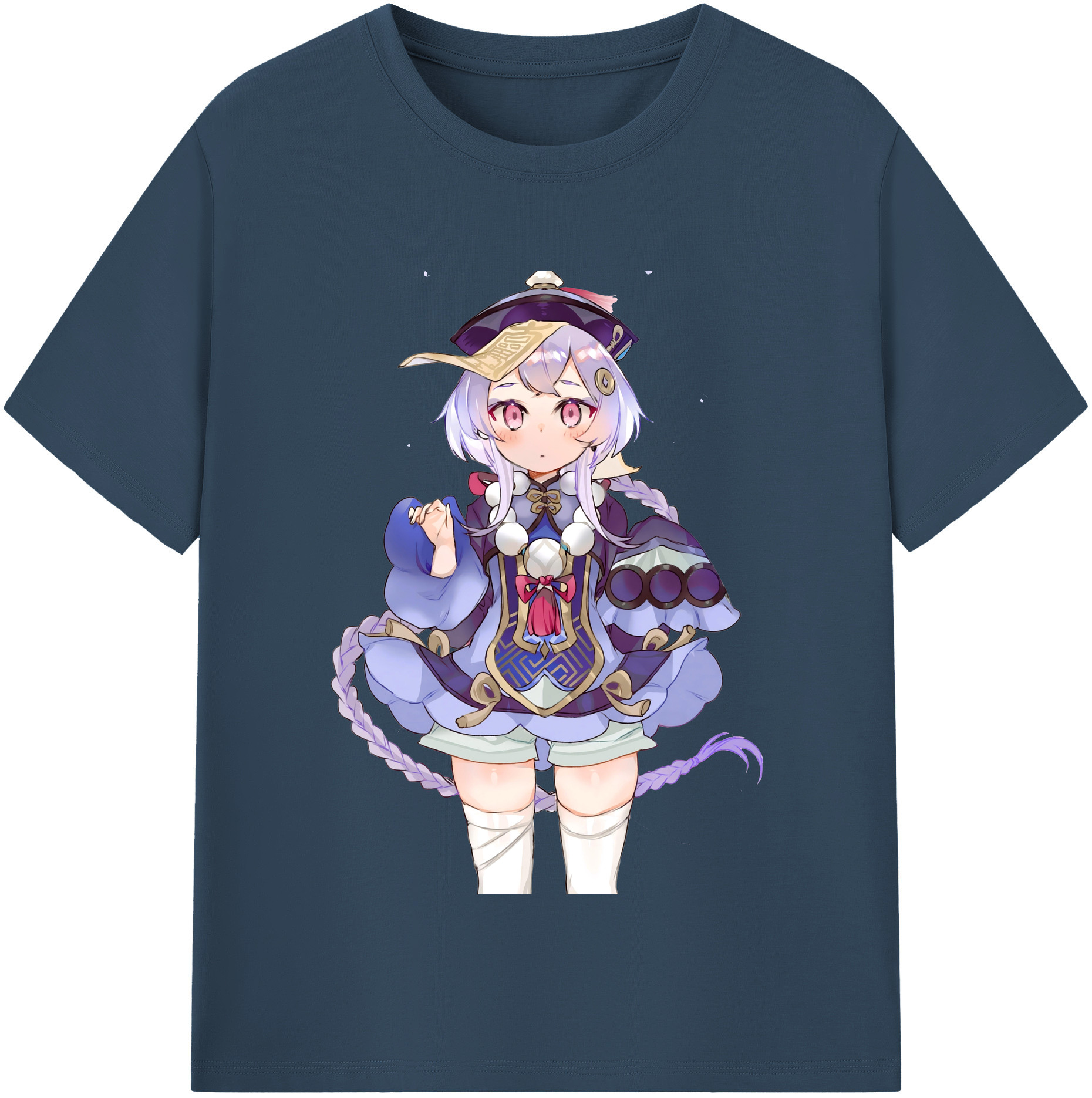げんし神 七七 なな  genshin Nana 綿100％半袖Tシャツ（フロントプリント）