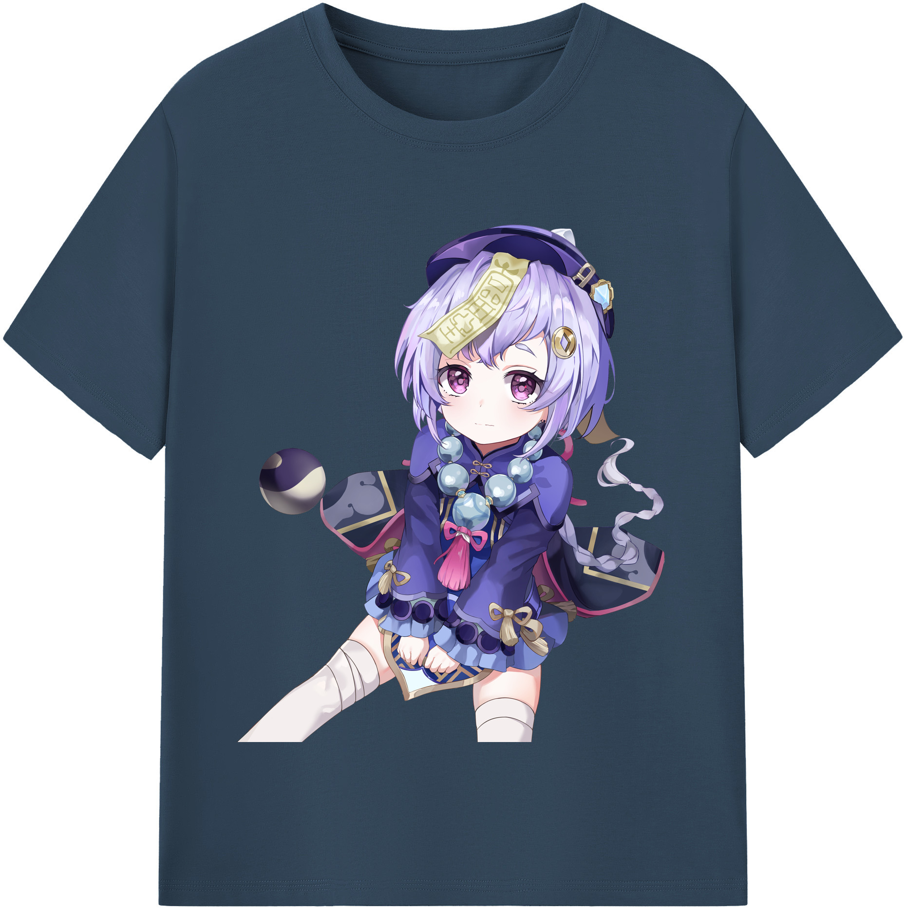 げんし神 七七 なな  genshin Nana 綿100％半袖Tシャツ（フロントプリント）