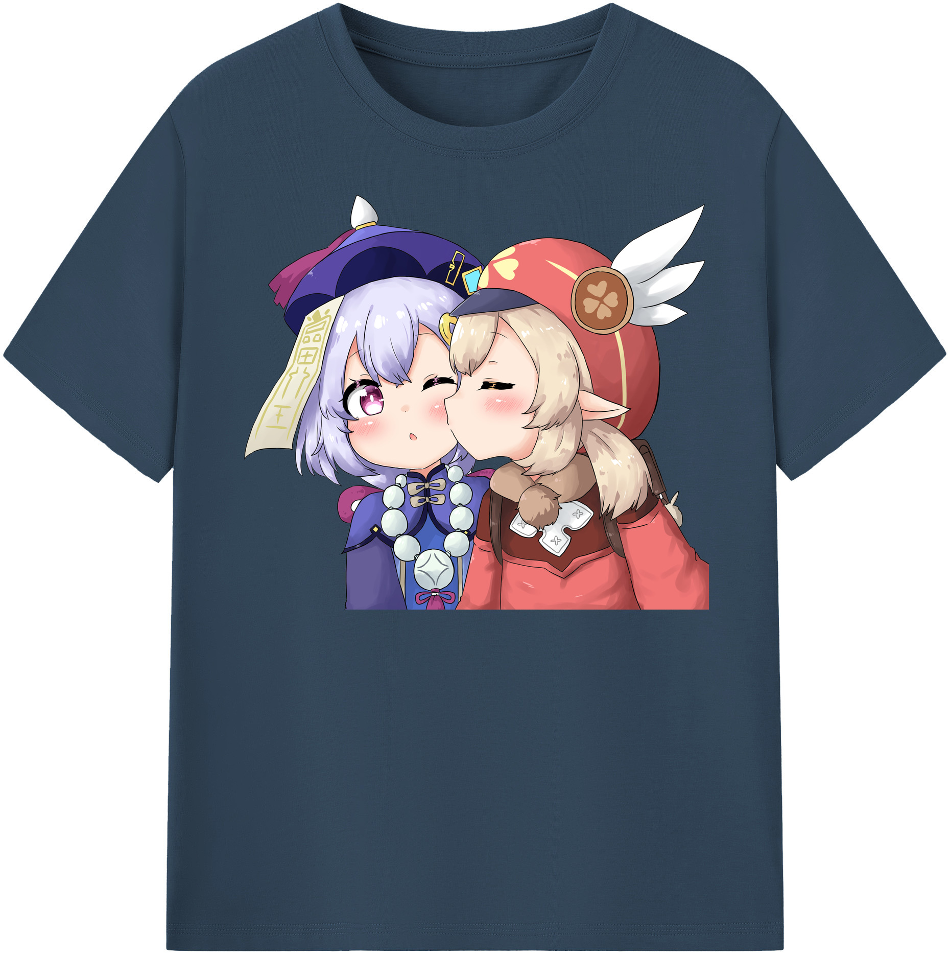 げんし神 七七 なな  genshin Nana 綿100％半袖Tシャツ（フロントプリント）