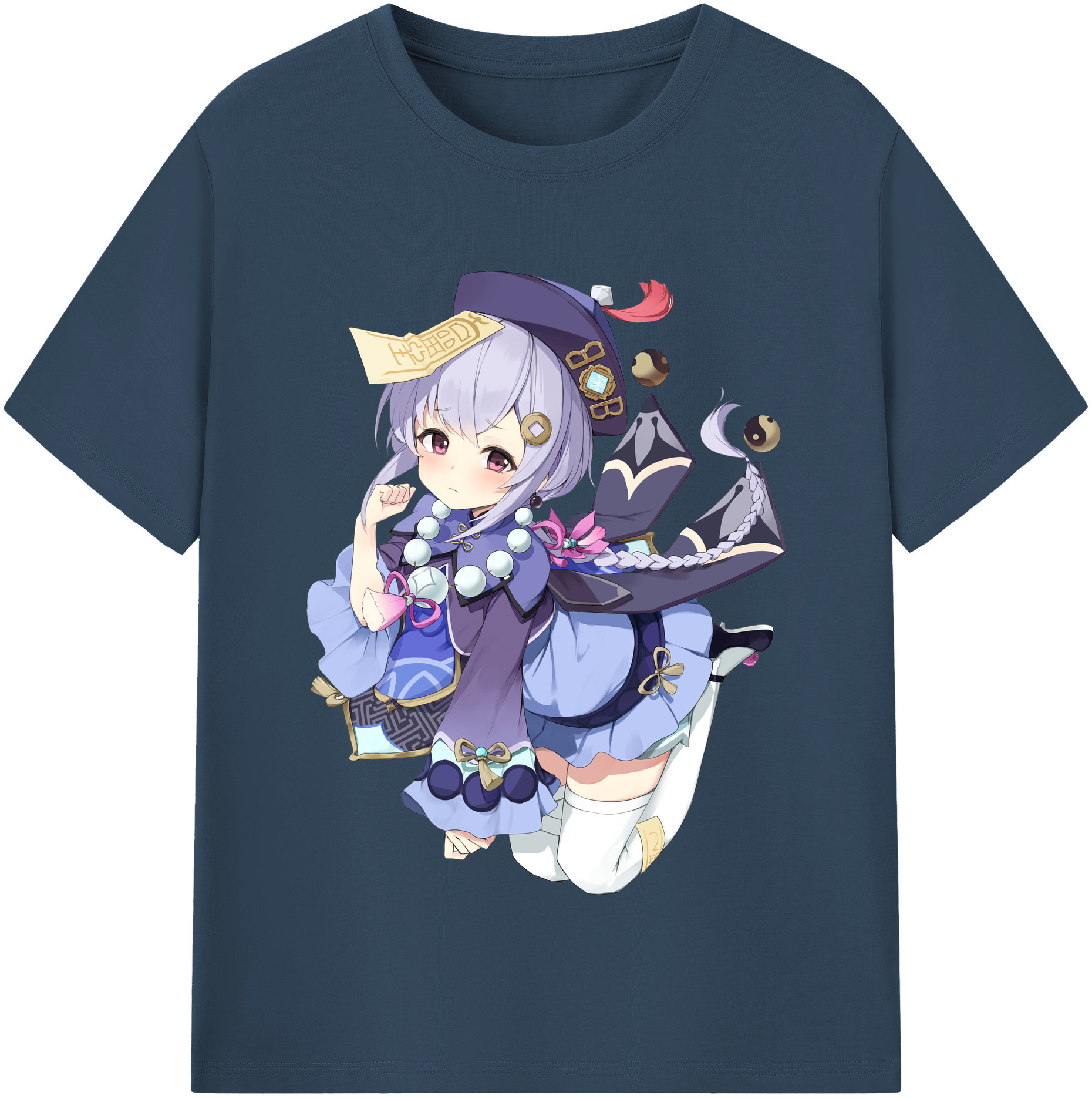 げんし神 七七 なな  genshin Nana 綿100％半袖Tシャツ（フロントプリント）