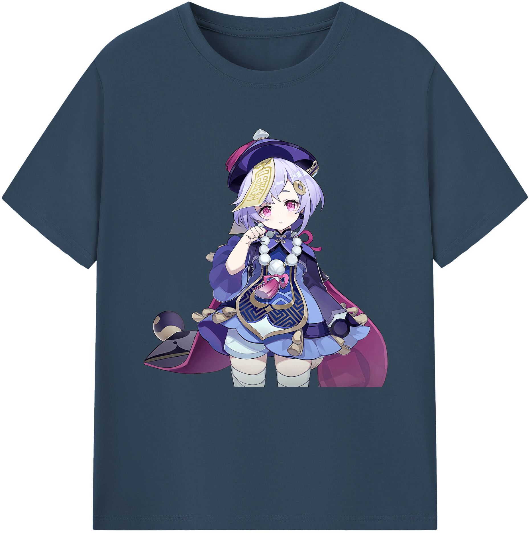 げんし神 七七 なな  genshin Nana 綿100％半袖Tシャツ（フロントプリント）