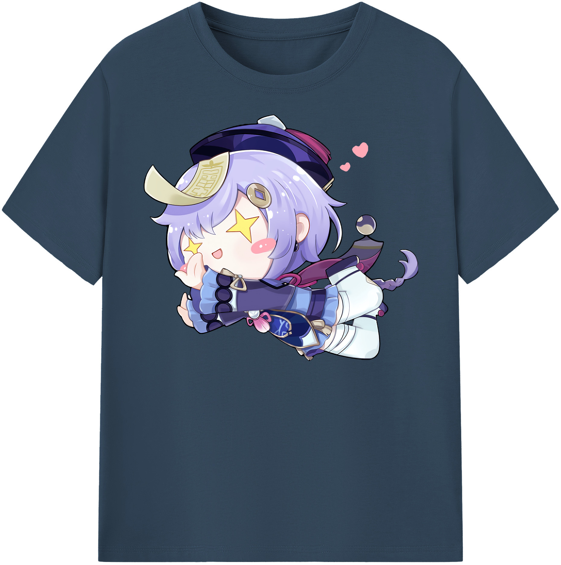 げんし神 七七 なな  genshin Nana 綿100％半袖Tシャツ（フロントプリント）