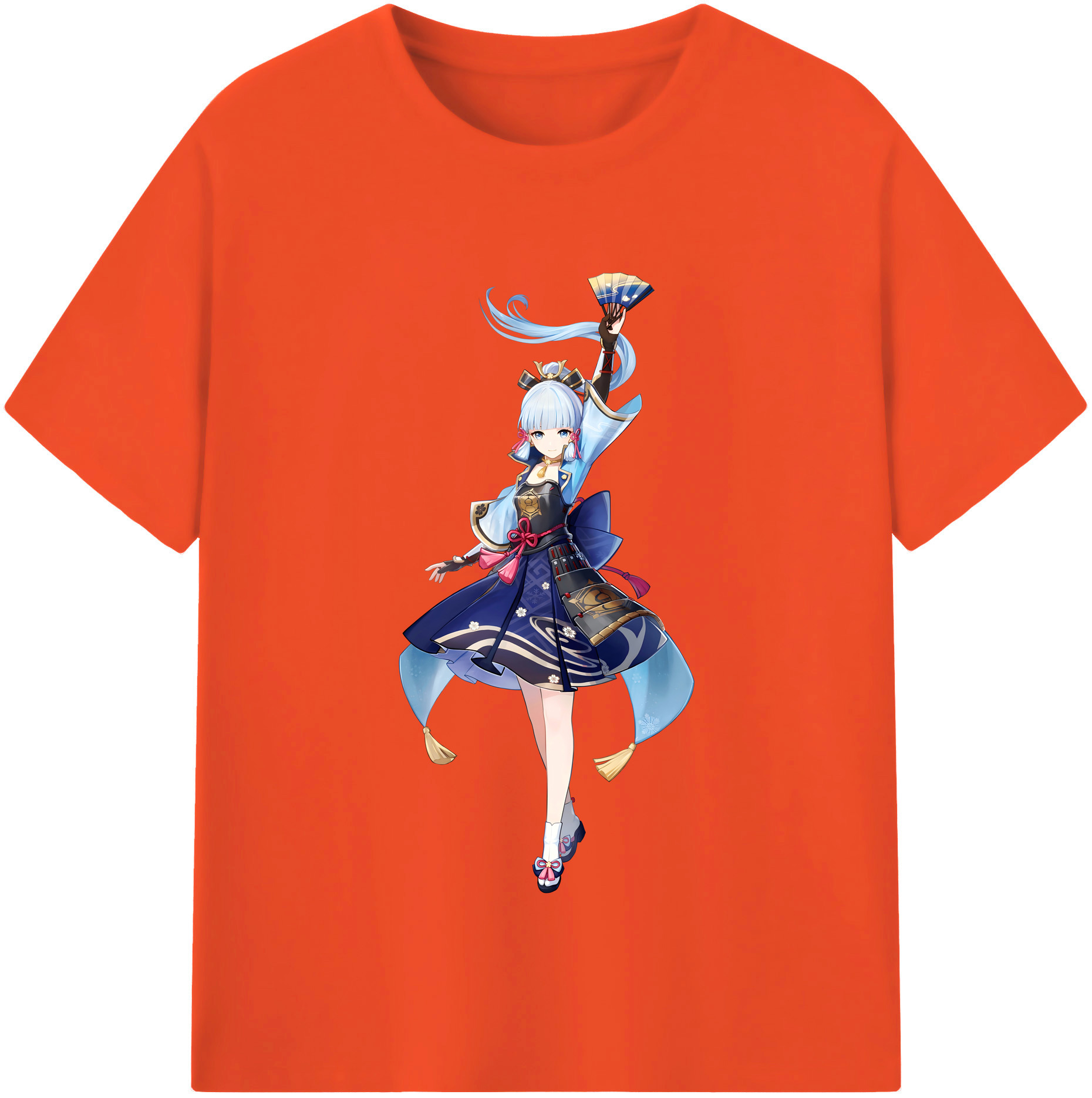 げんし神 神里綾華 神宮寺レン genshin Kamimiya Ren 綿100％半袖Tシャツ（フロントプリント）
