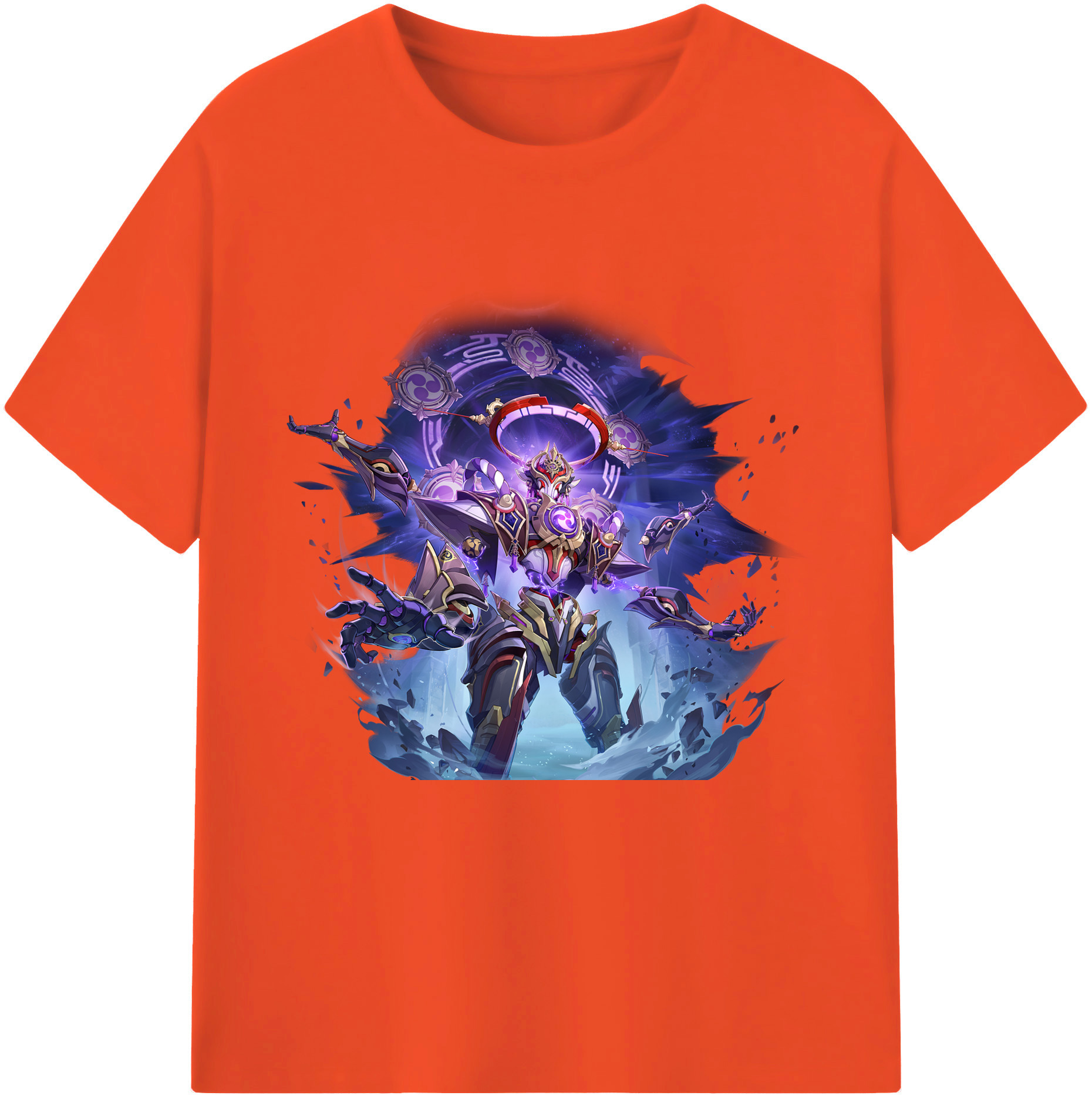 げんし神 さんペい genshin Sanpei 綿100％半袖Tシャツ（フロントプリント）