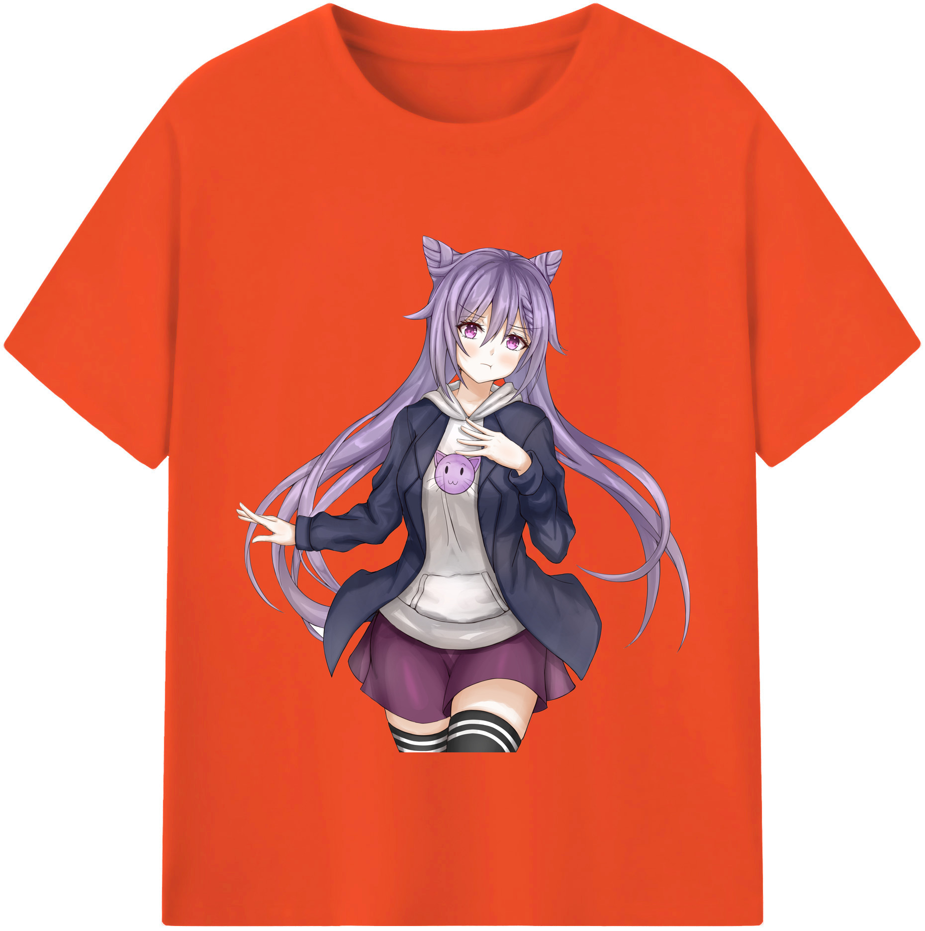 げんし神 刻晴 こくせい genshin Kokusei 綿100％半袖Tシャツ（フロントプリント）