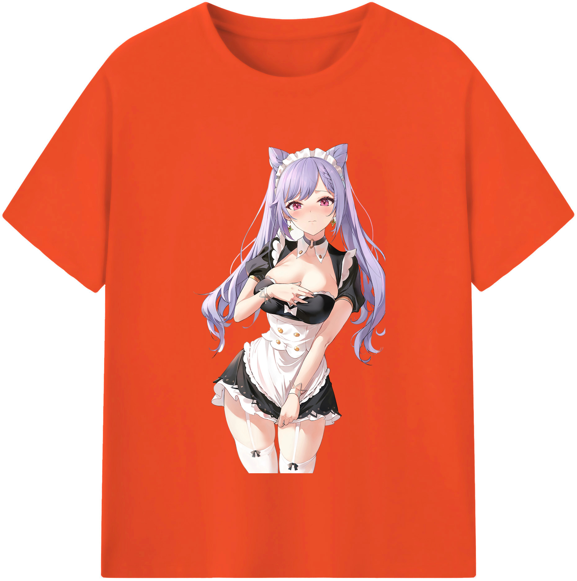 げんし神 刻晴 こくせい genshin Kokusei 綿100％半袖Tシャツ（フロントプリント）