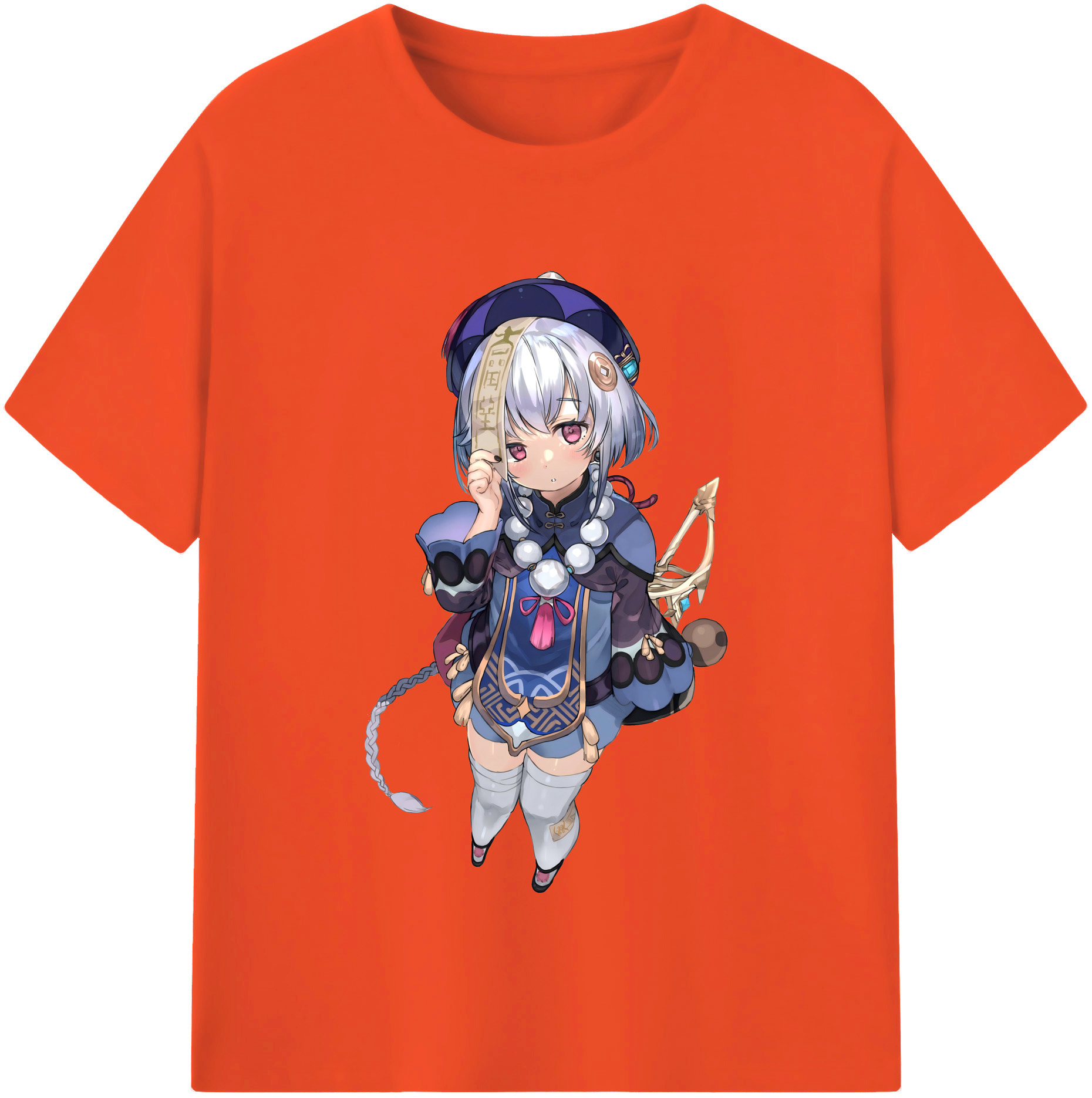 げんし神 七七 なな  genshin Nana 綿100％半袖Tシャツ（フロントプリント）