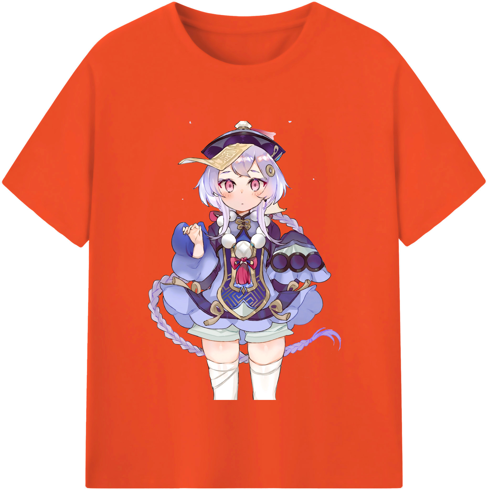 げんし神 七七 なな  genshin Nana 綿100％半袖Tシャツ（フロントプリント）
