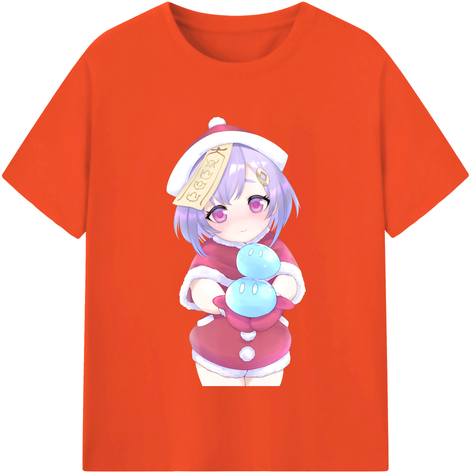 げんし神 七七 なな  genshin Nana 綿100％半袖Tシャツ（フロントプリント）