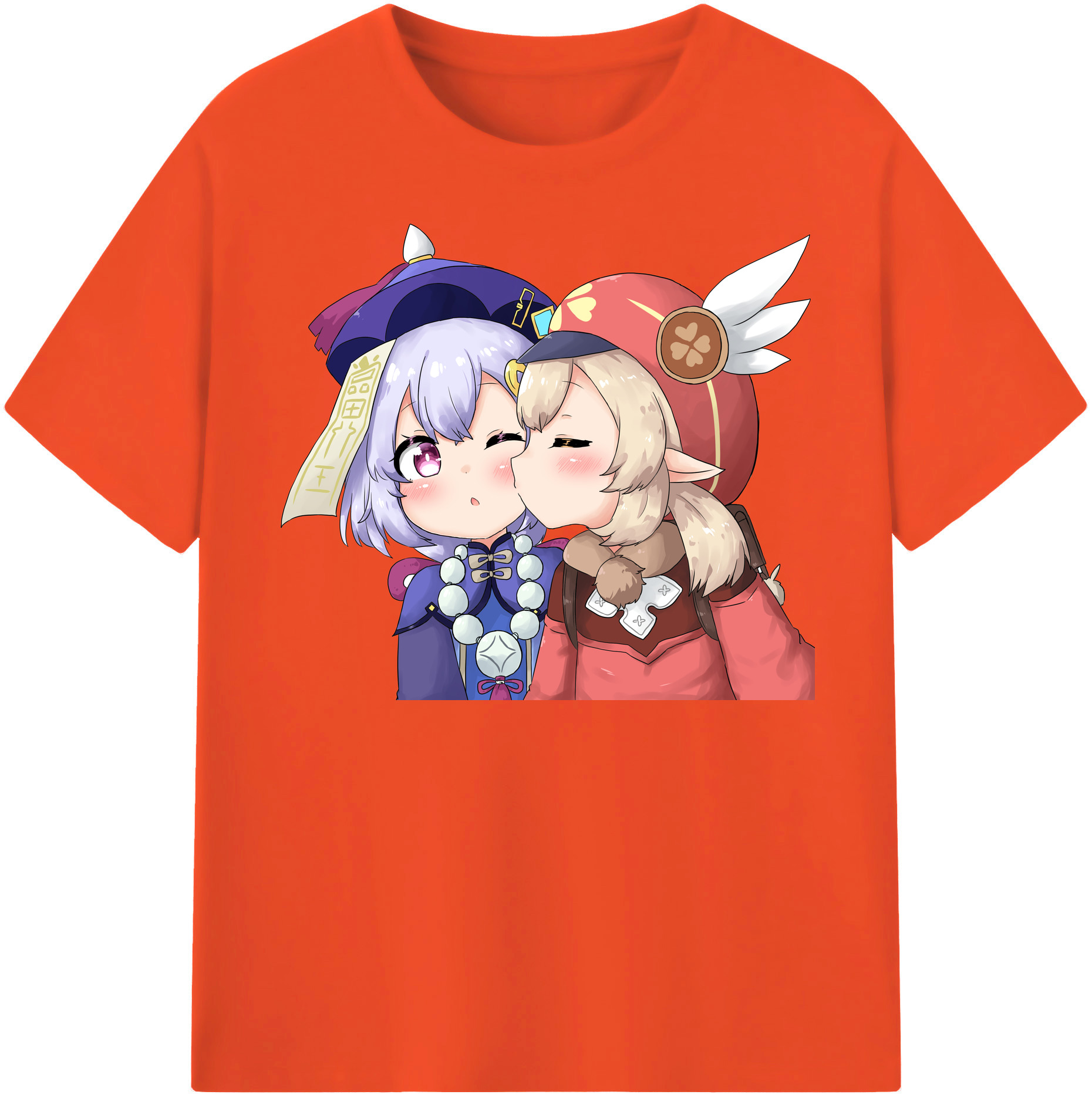げんし神 七七 なな  genshin Nana 綿100％半袖Tシャツ（フロントプリント）