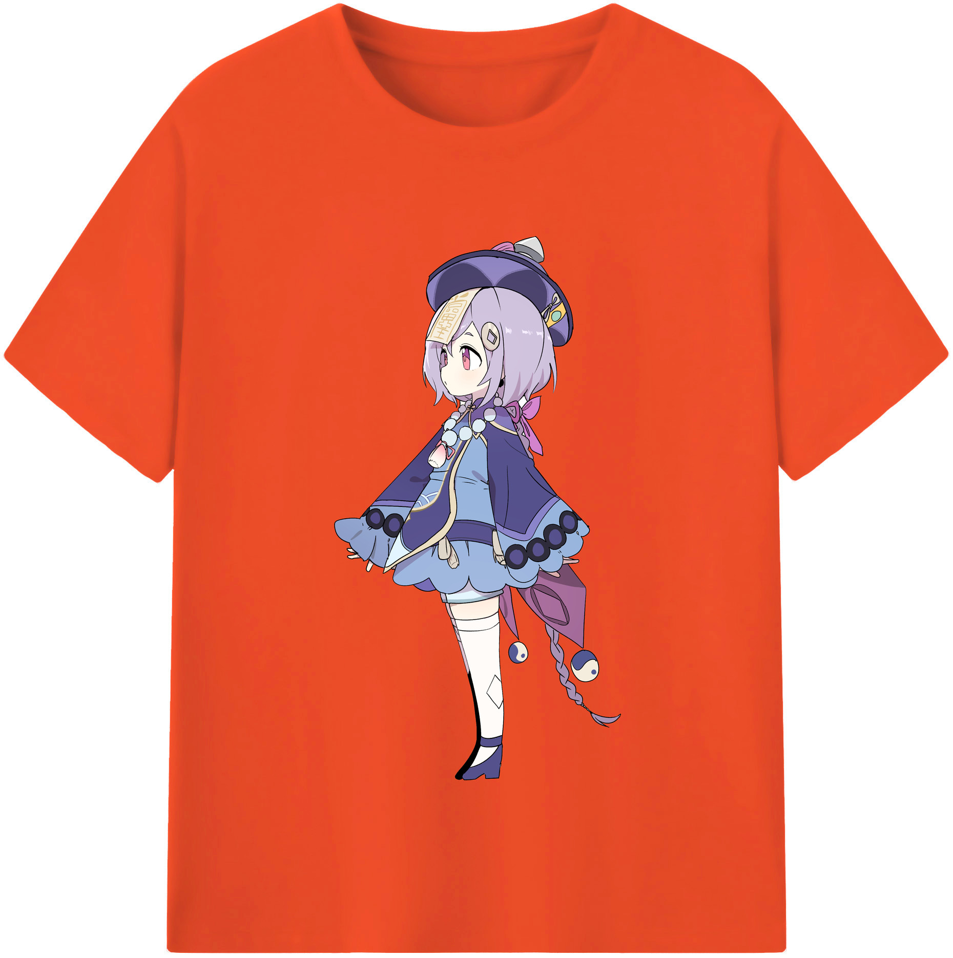 げんし神 七七 なな  genshin Nana 綿100％半袖Tシャツ（フロントプリント）
