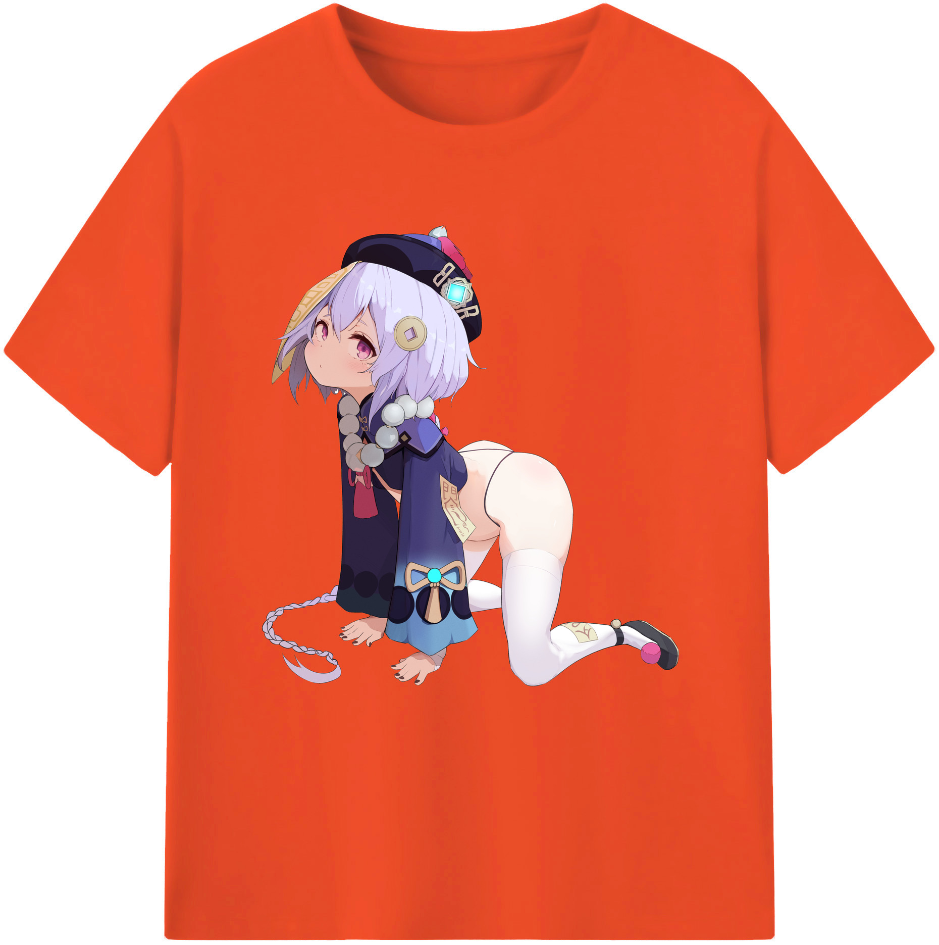 げんし神 七七 なな  genshin Nana 綿100％半袖Tシャツ（フロントプリント）