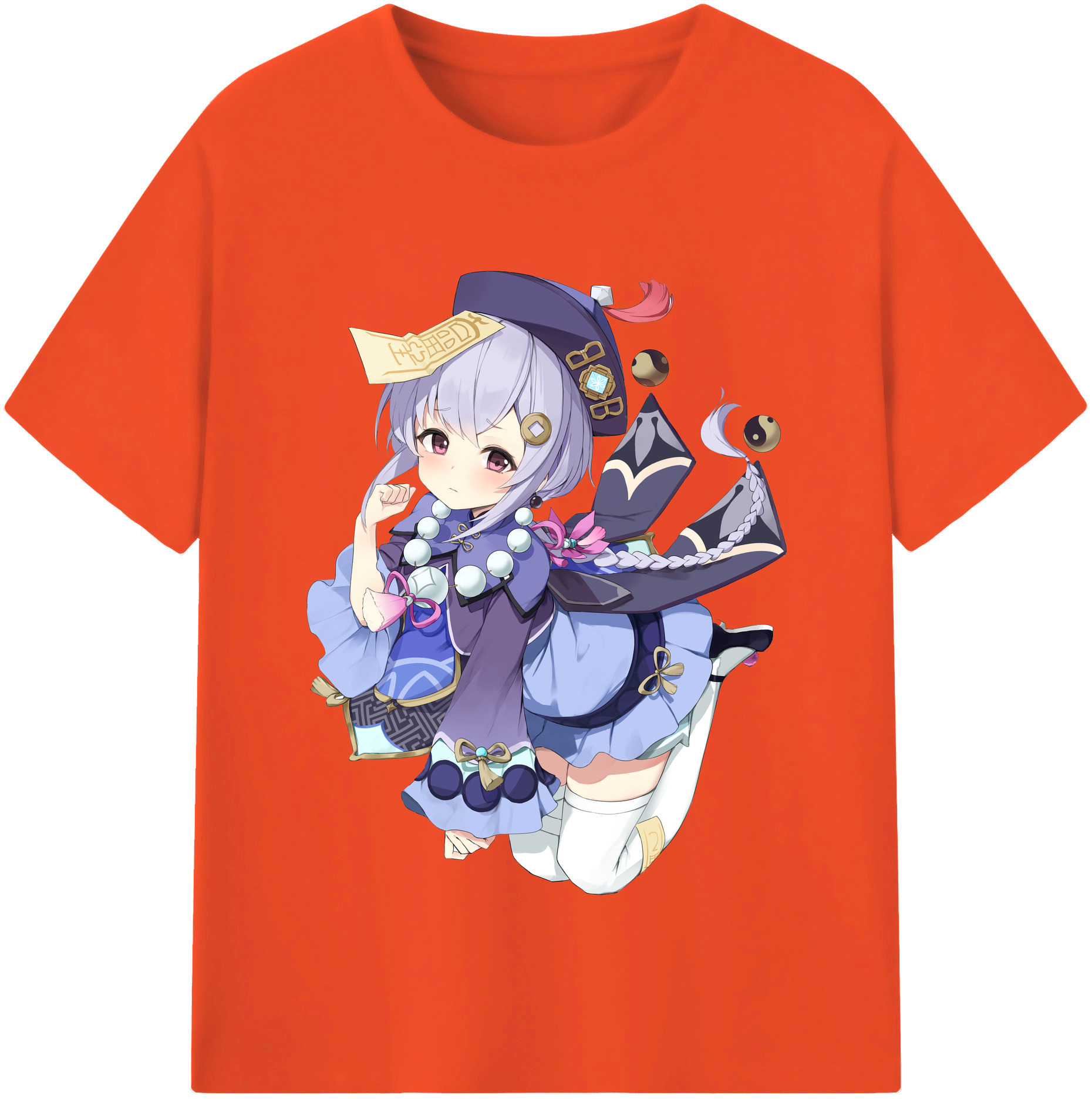 げんし神 七七 なな  genshin Nana 綿100％半袖Tシャツ（フロントプリント）