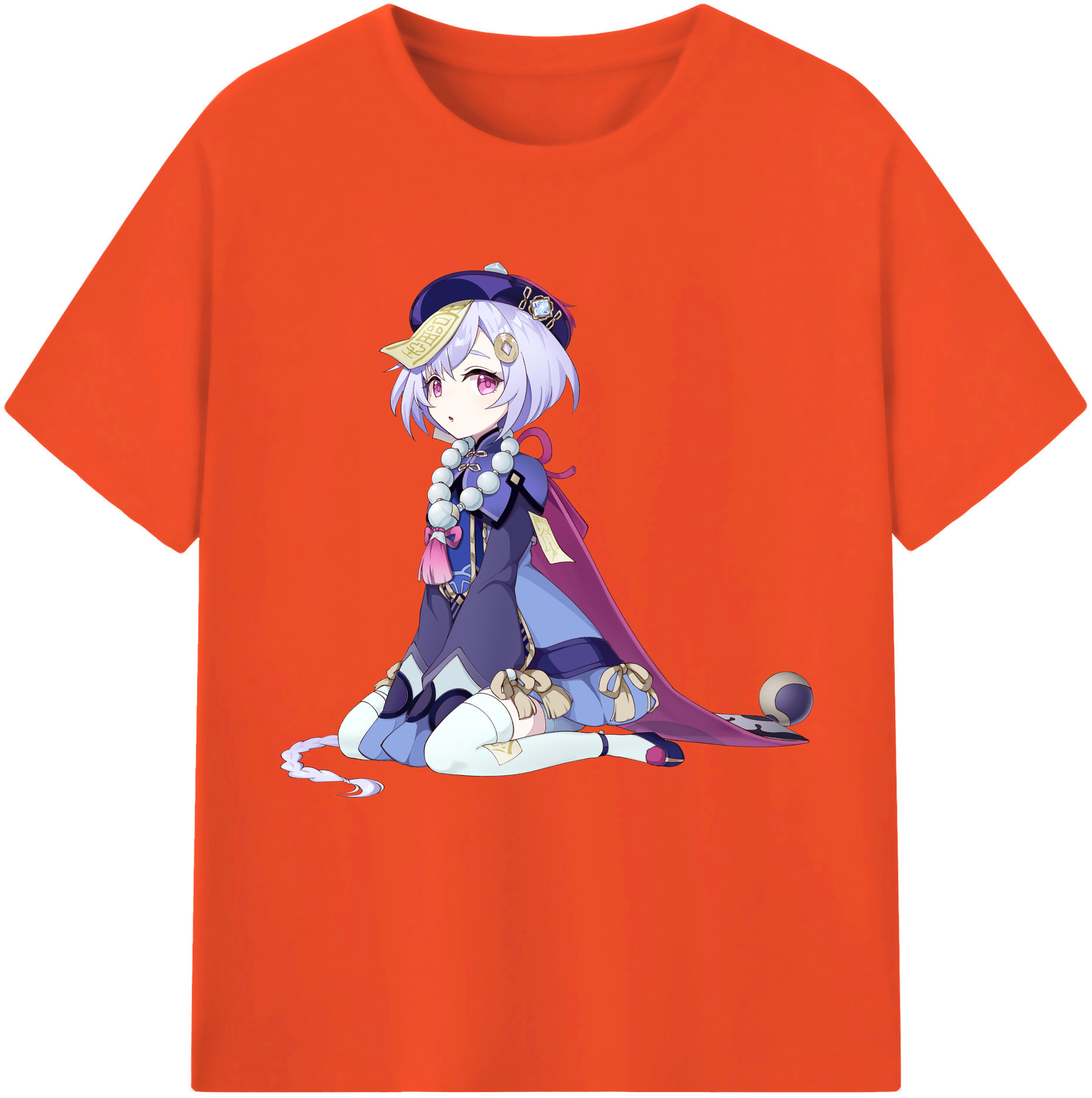 げんし神 七七 なな  genshin Nana 綿100％半袖Tシャツ（フロントプリント）