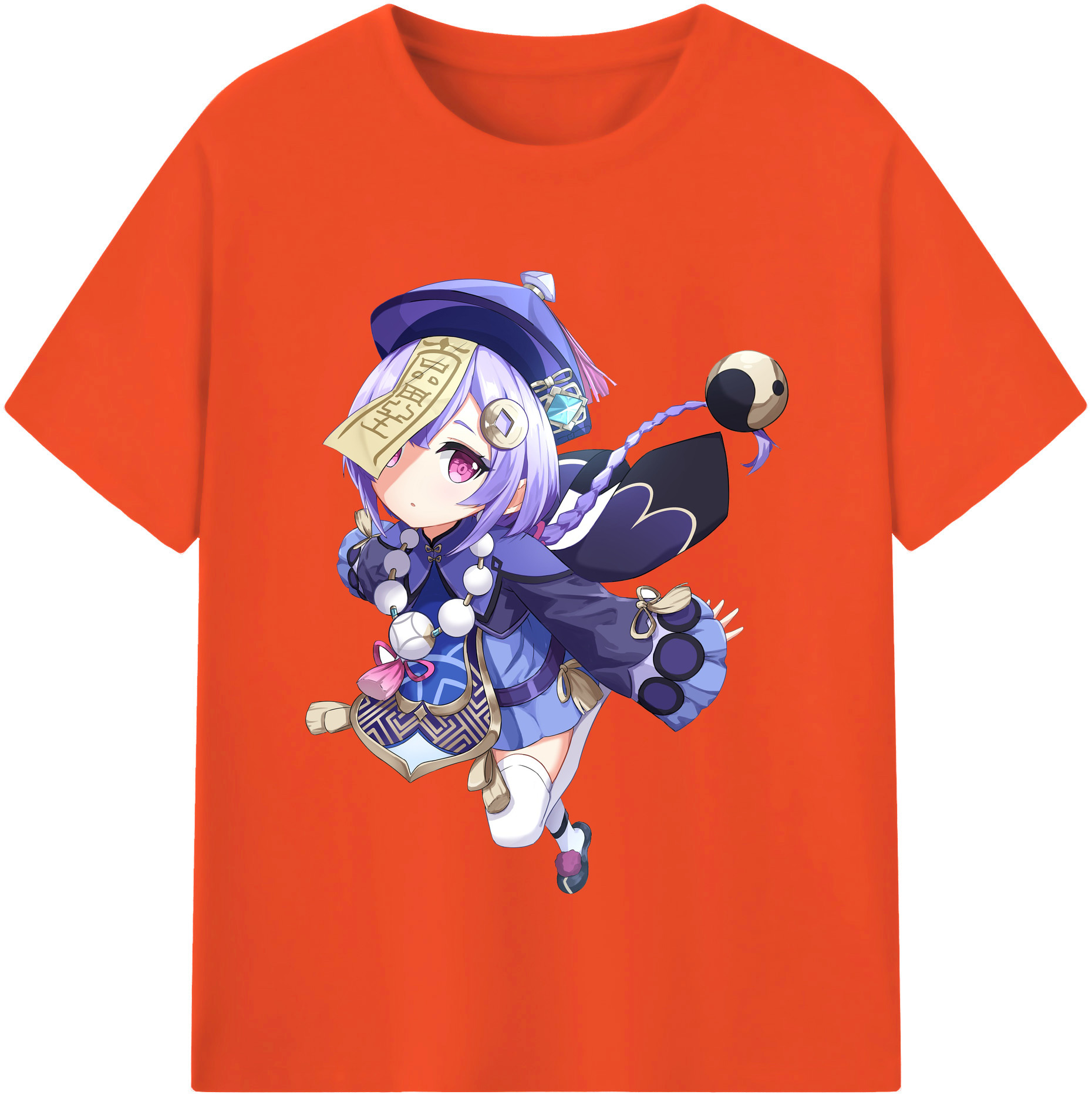 げんし神 七七 なな  genshin Nana 綿100％半袖Tシャツ（フロントプリント）