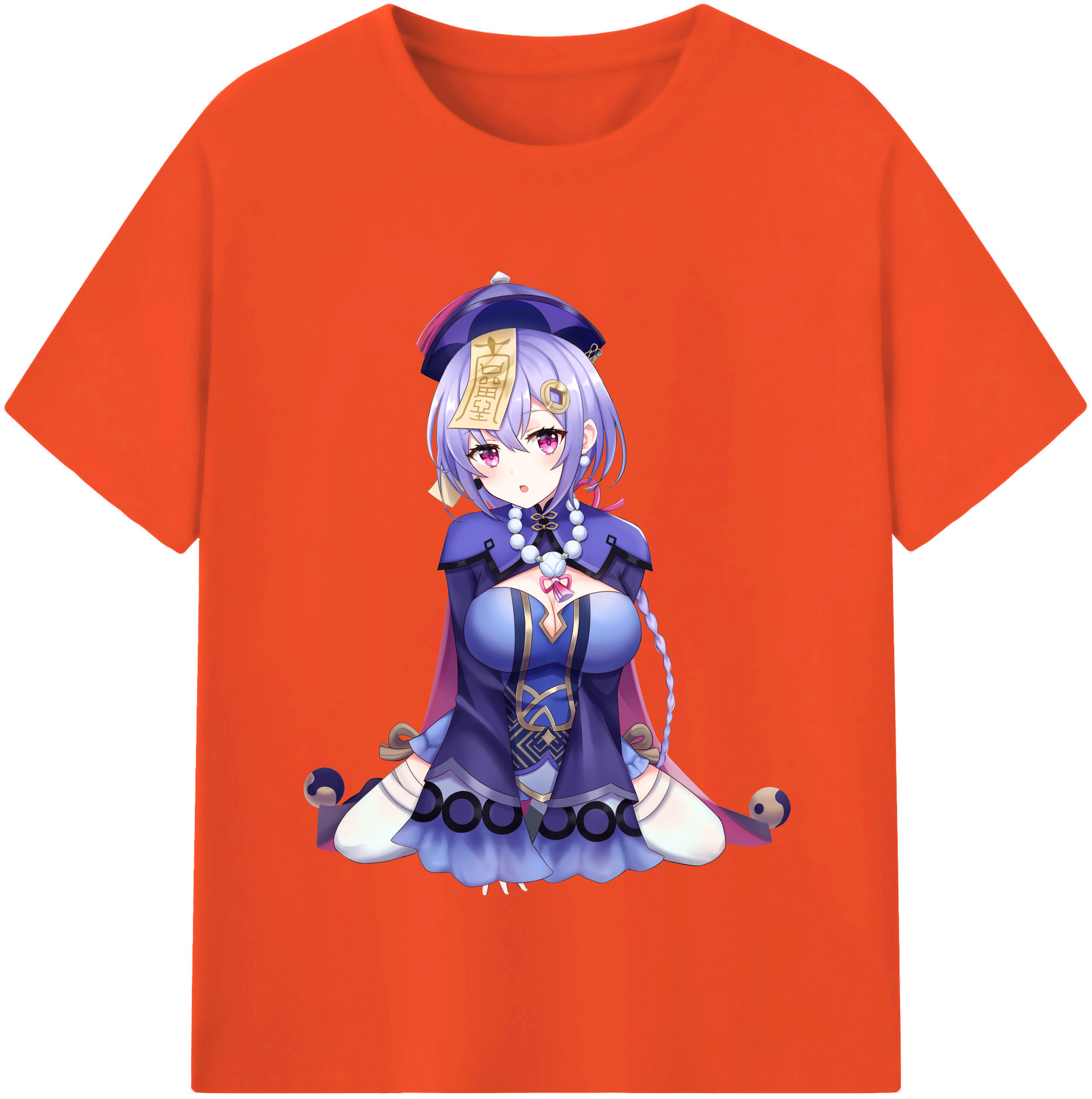 げんし神 七七 なな  genshin Nana 綿100％半袖Tシャツ（フロントプリント）