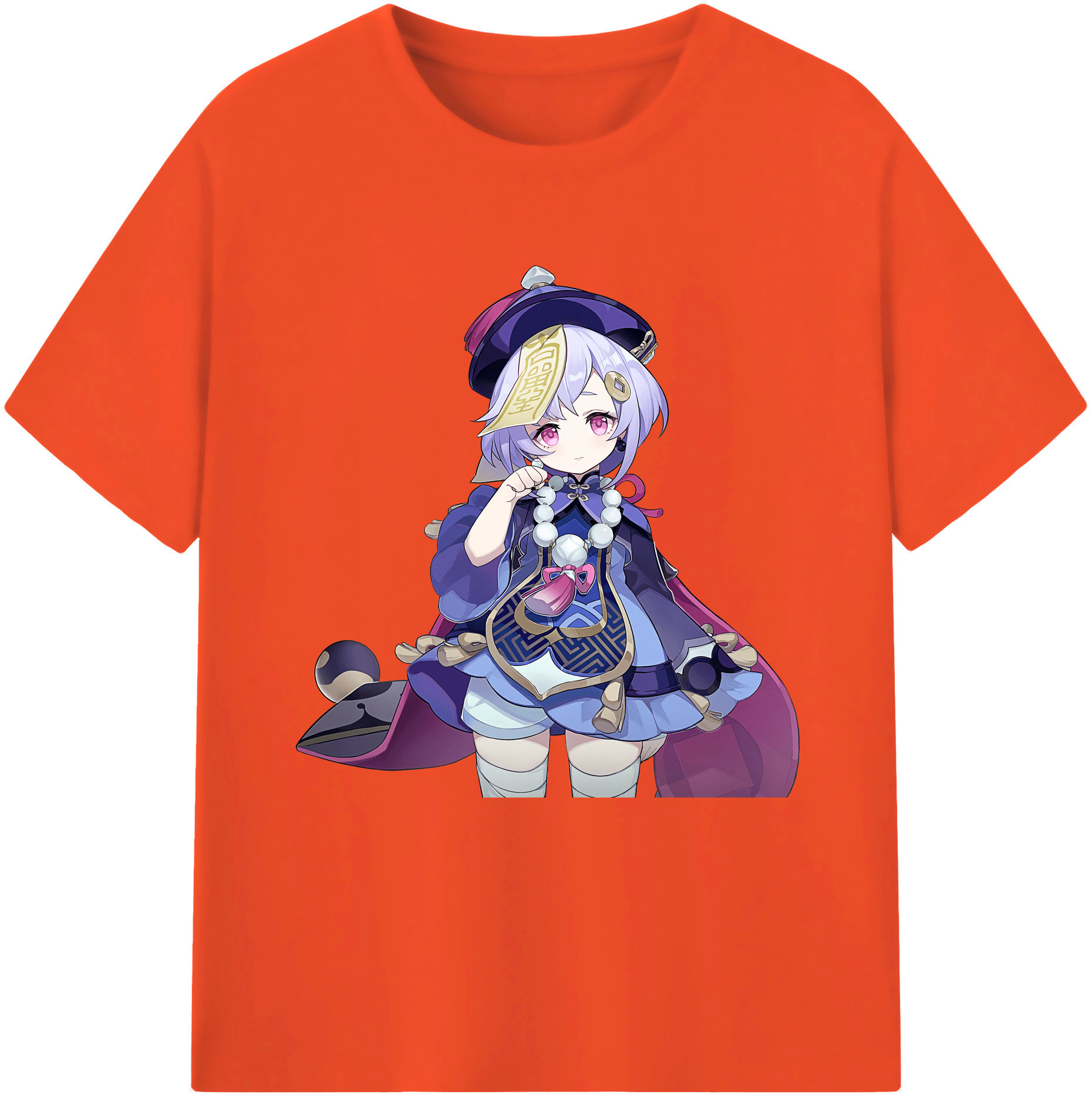 げんし神 七七 なな  genshin Nana 綿100％半袖Tシャツ（フロントプリント）