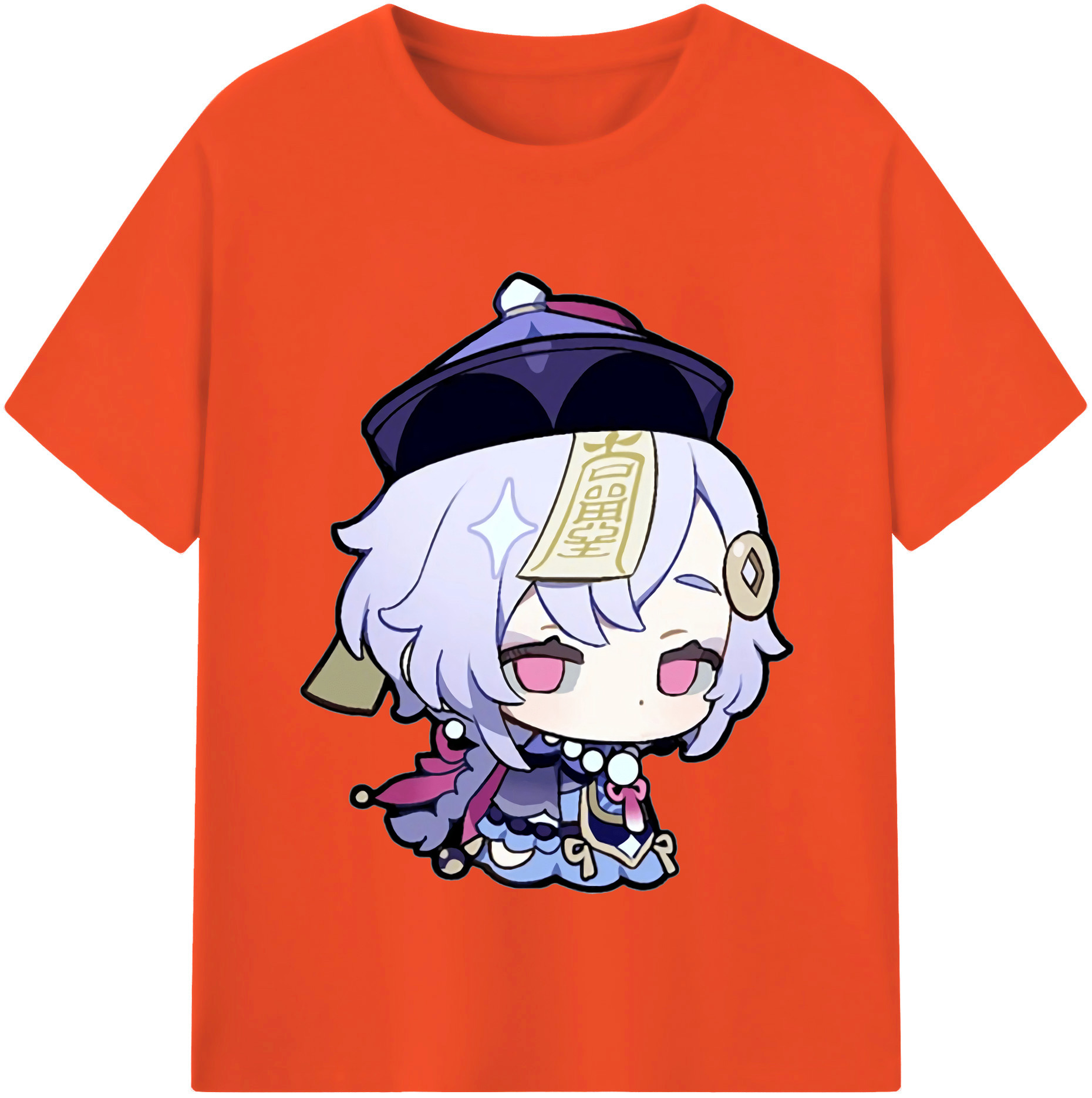 げんし神 七七 なな  genshin Nana 綿100％半袖Tシャツ（フロントプリント）
