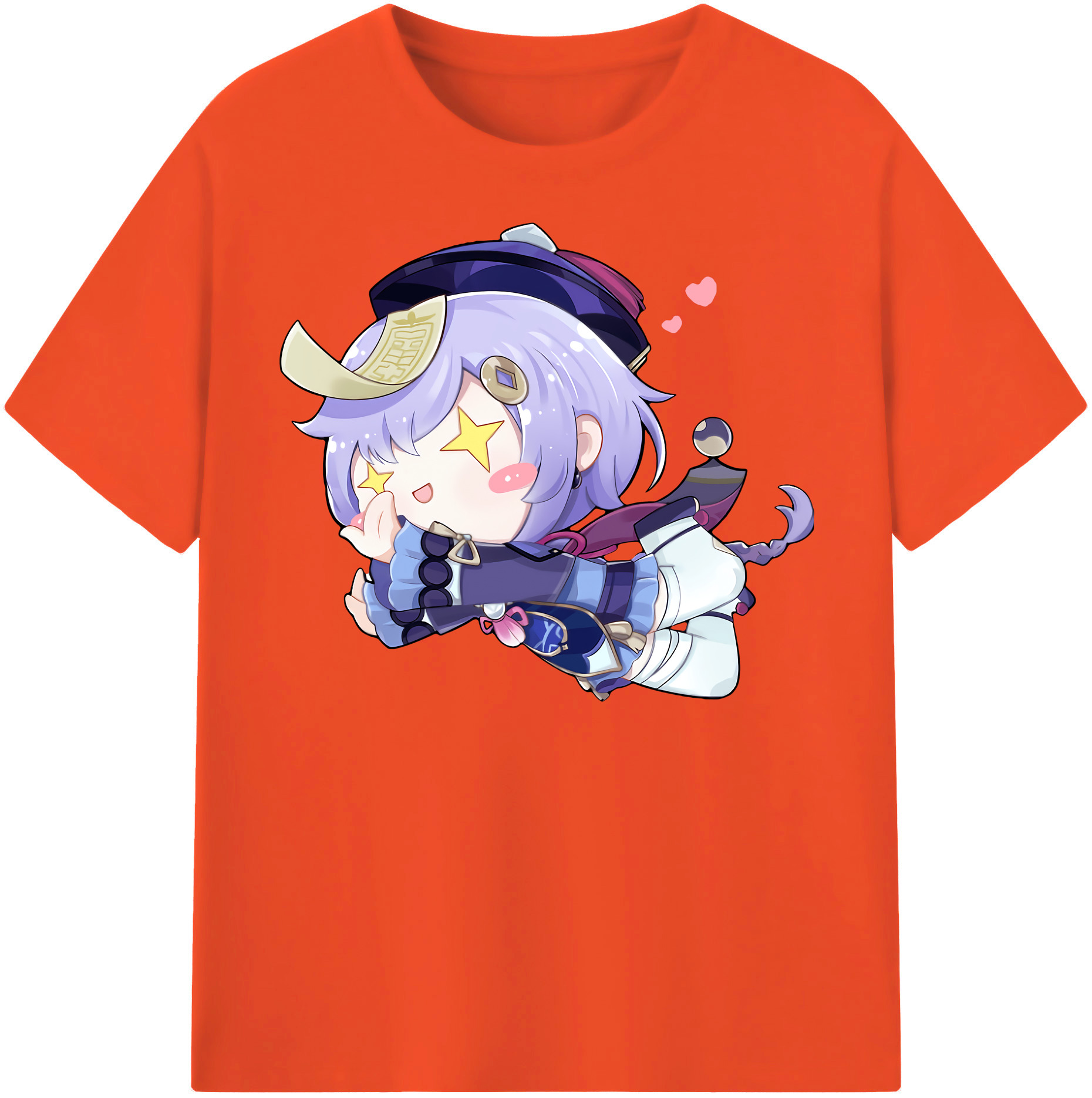 げんし神 七七 なな  genshin Nana 綿100％半袖Tシャツ（フロントプリント）