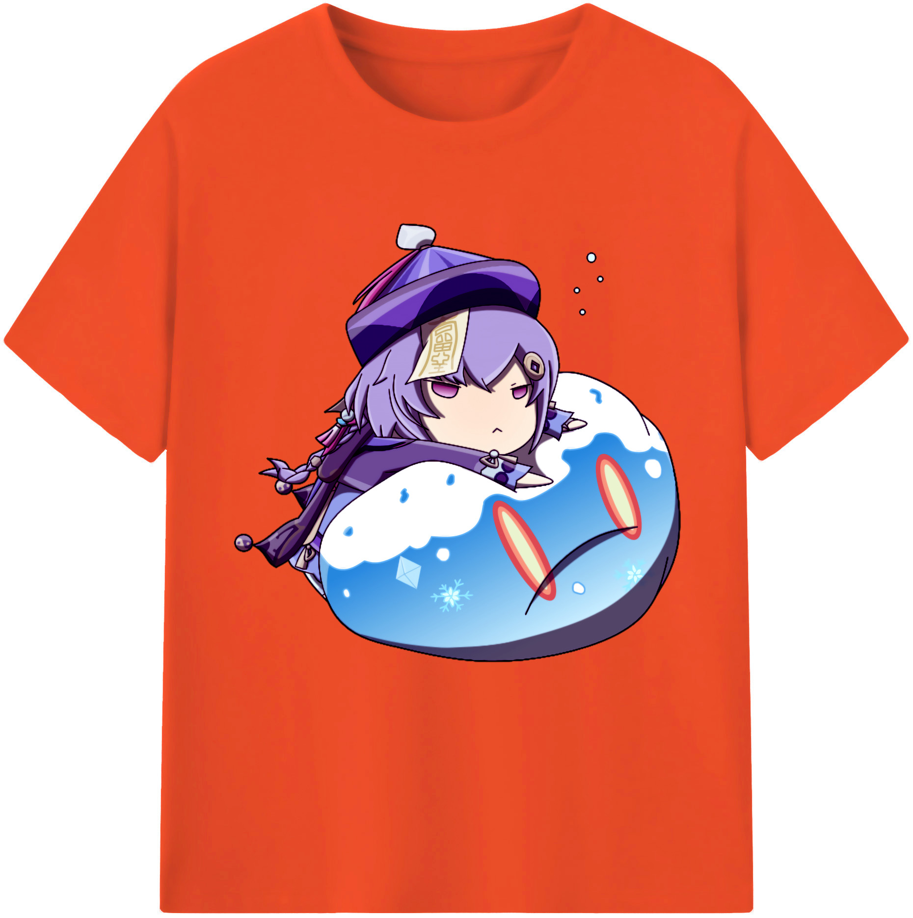 げんし神 七七 なな  genshin Nana 綿100％半袖Tシャツ（フロントプリント）
