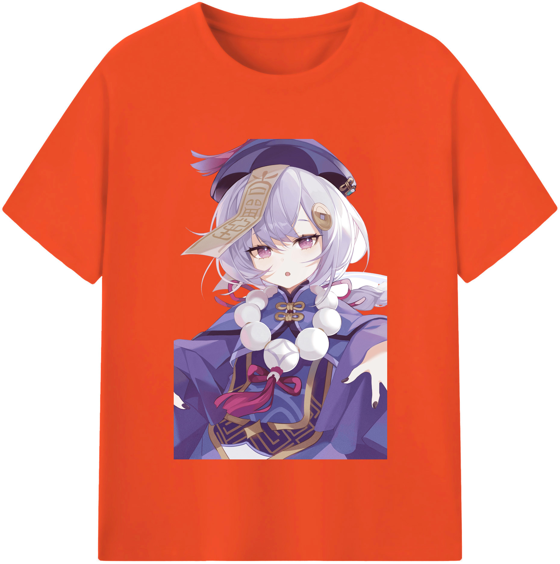 げんし神 七七 なな  genshin Nana 綿100％半袖Tシャツ（フロントプリント）